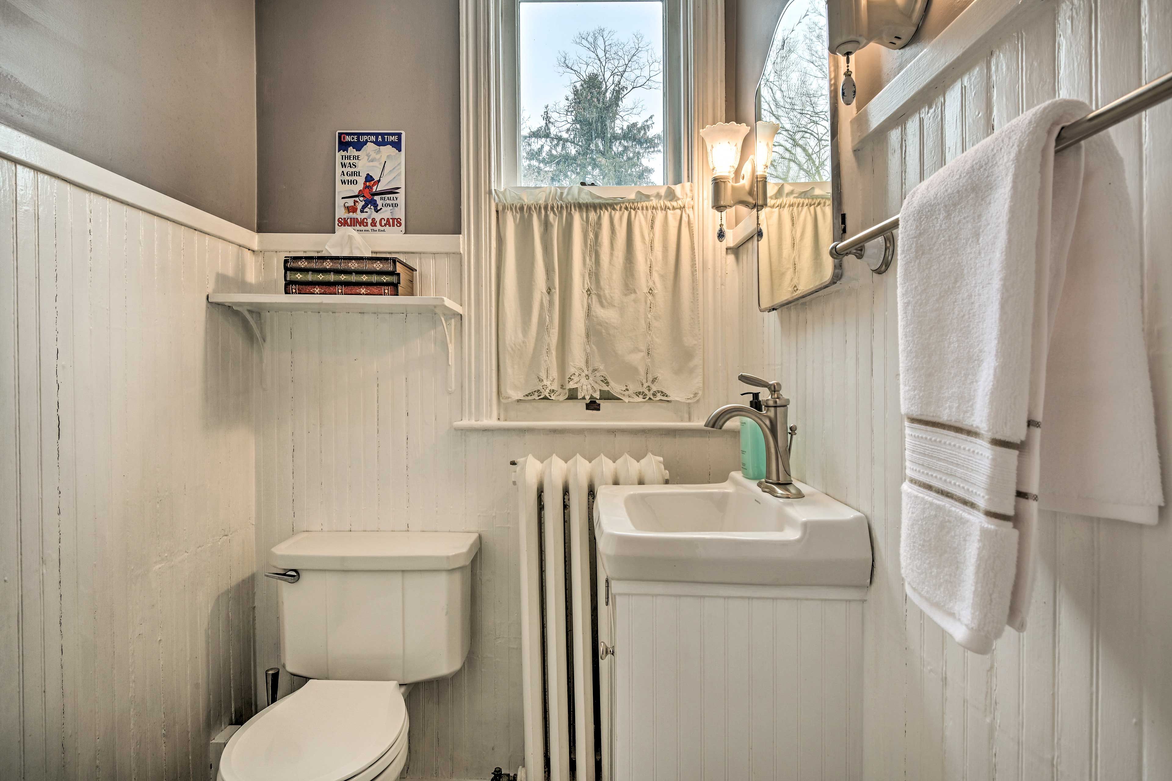 Half Bathroom | Hair Dryer
