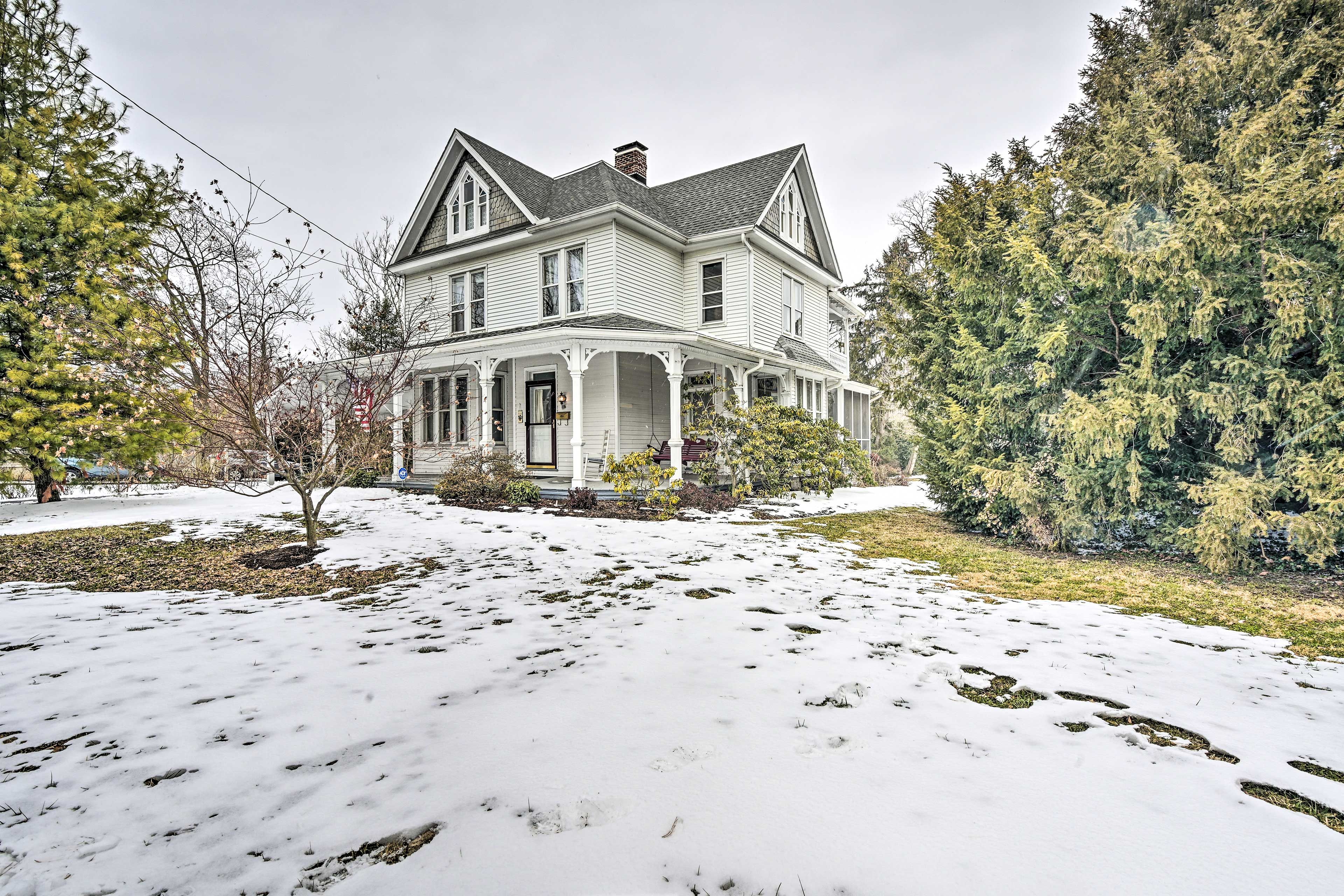 Mercersburg Vacation Rental | 3BR | 1.5BA | 1,900 Sq Ft | 3 Steps to Enter