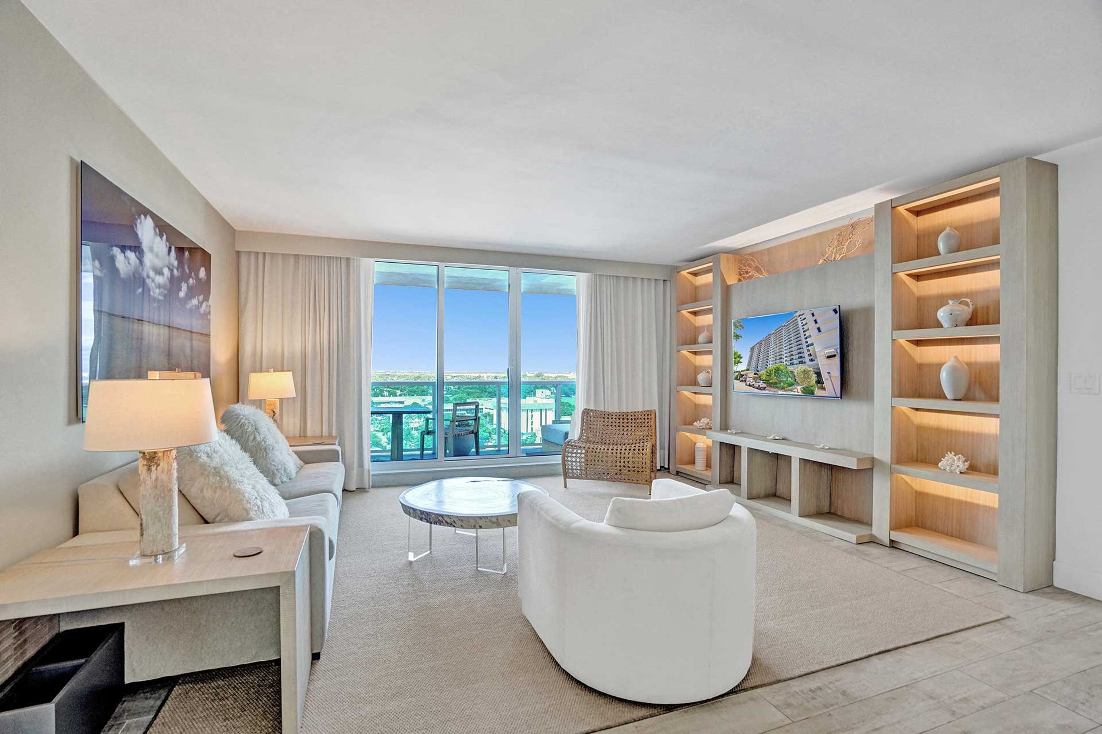 Living Room | Elevator Access | Energy-Efficient Heating & Cooling | Smart TV