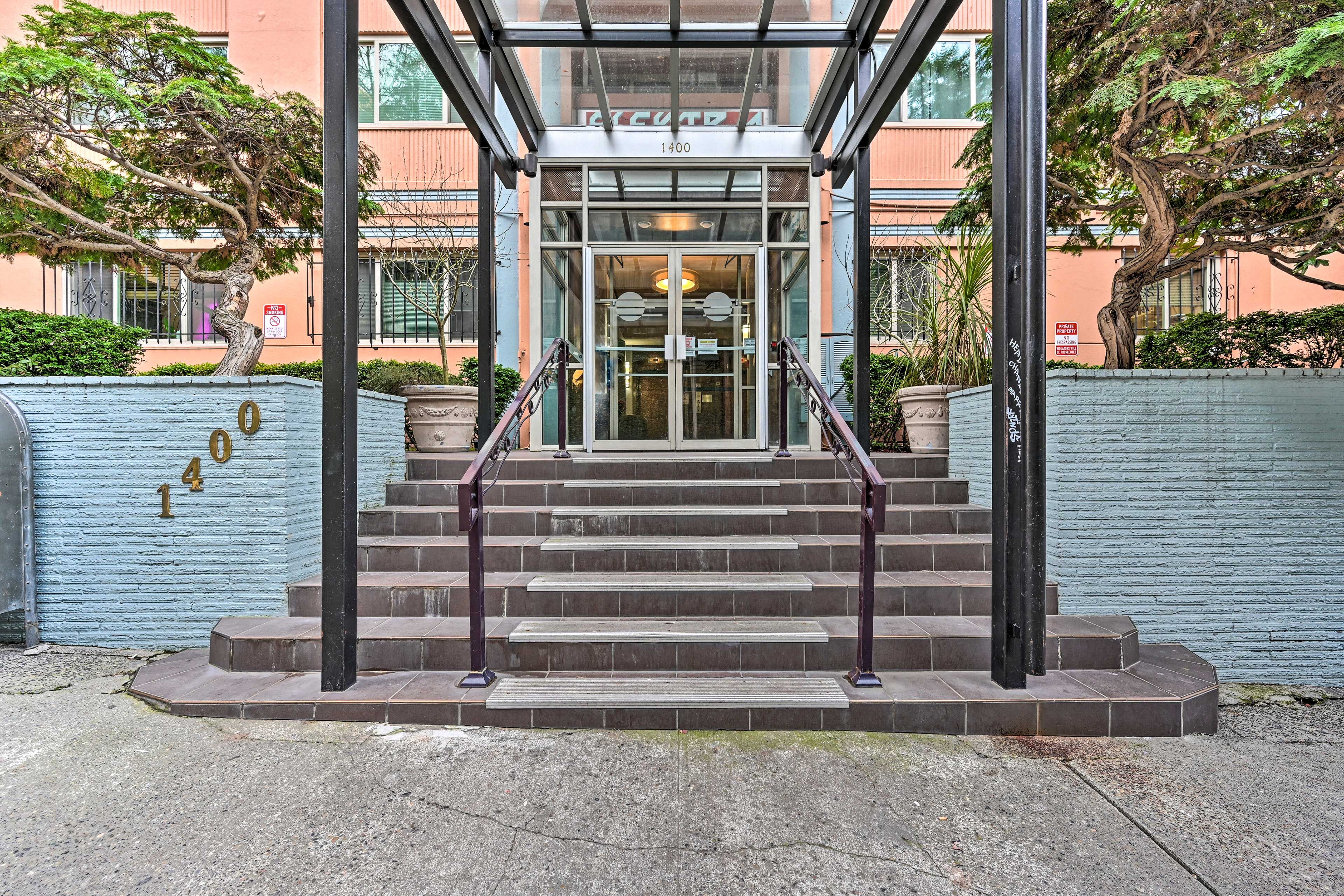Entry to Building | Steps Required