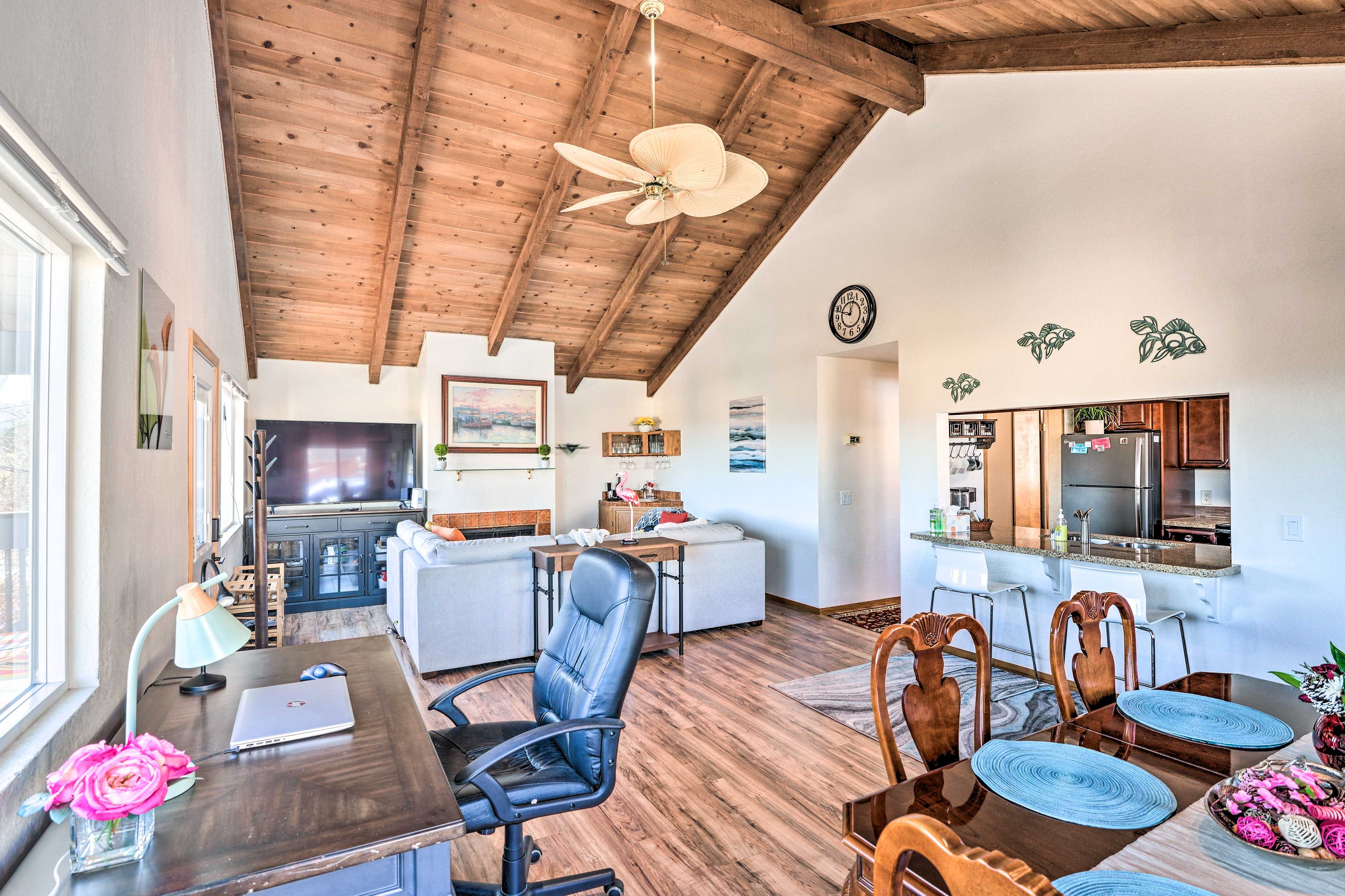Dining Area | Remote-Work Friendly