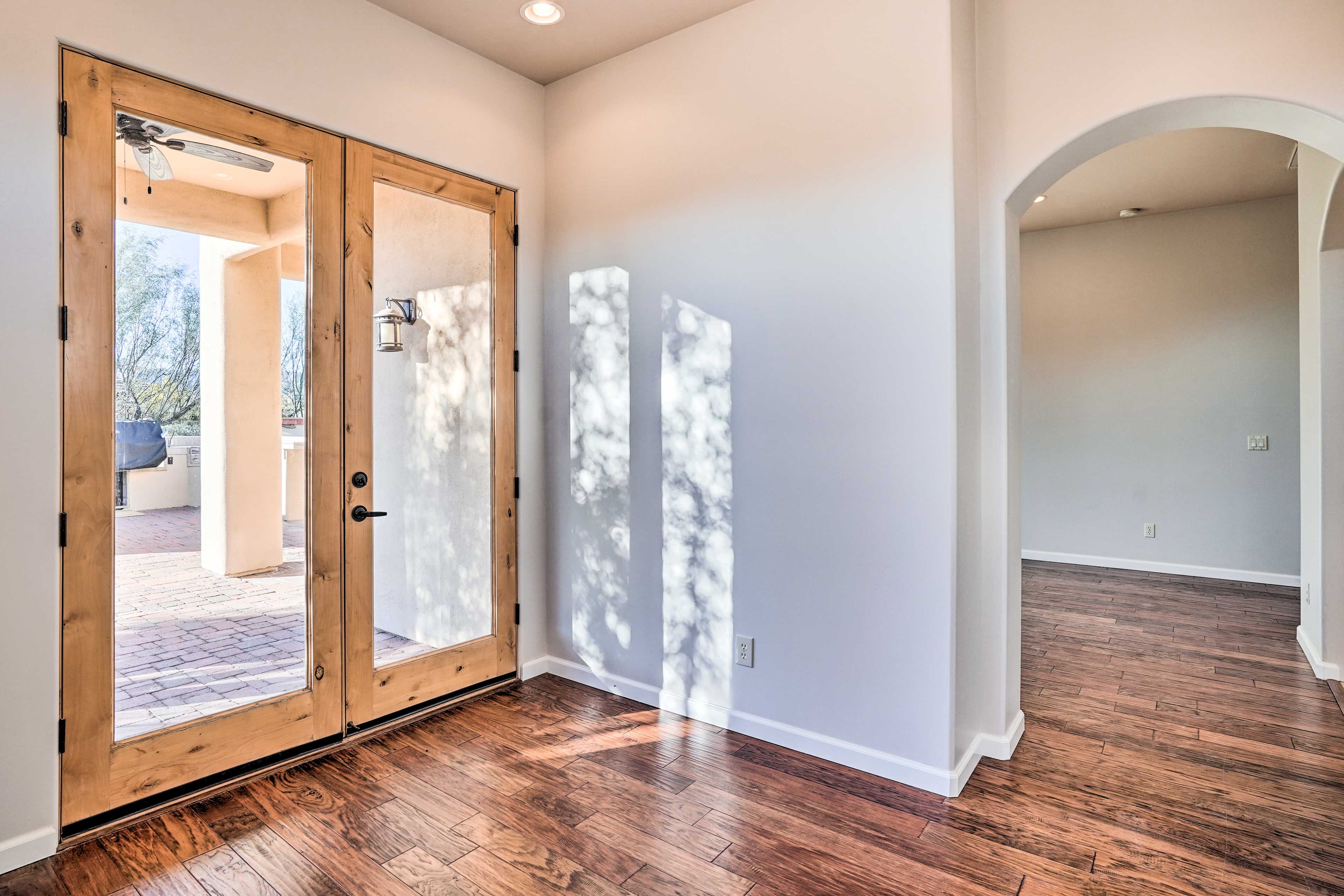 Backyard Entrance