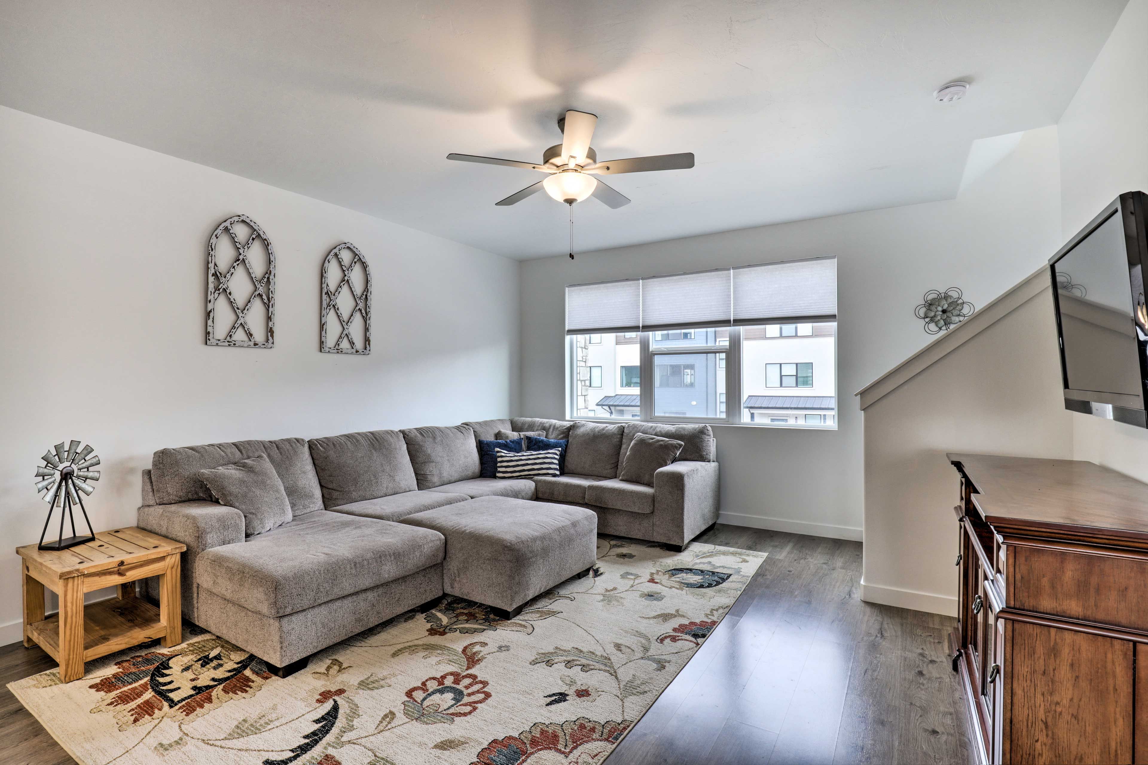 American Fork Vacation Rental | 3BR | 2.5BA | 1,706 Sq Ft | Step-Free Access