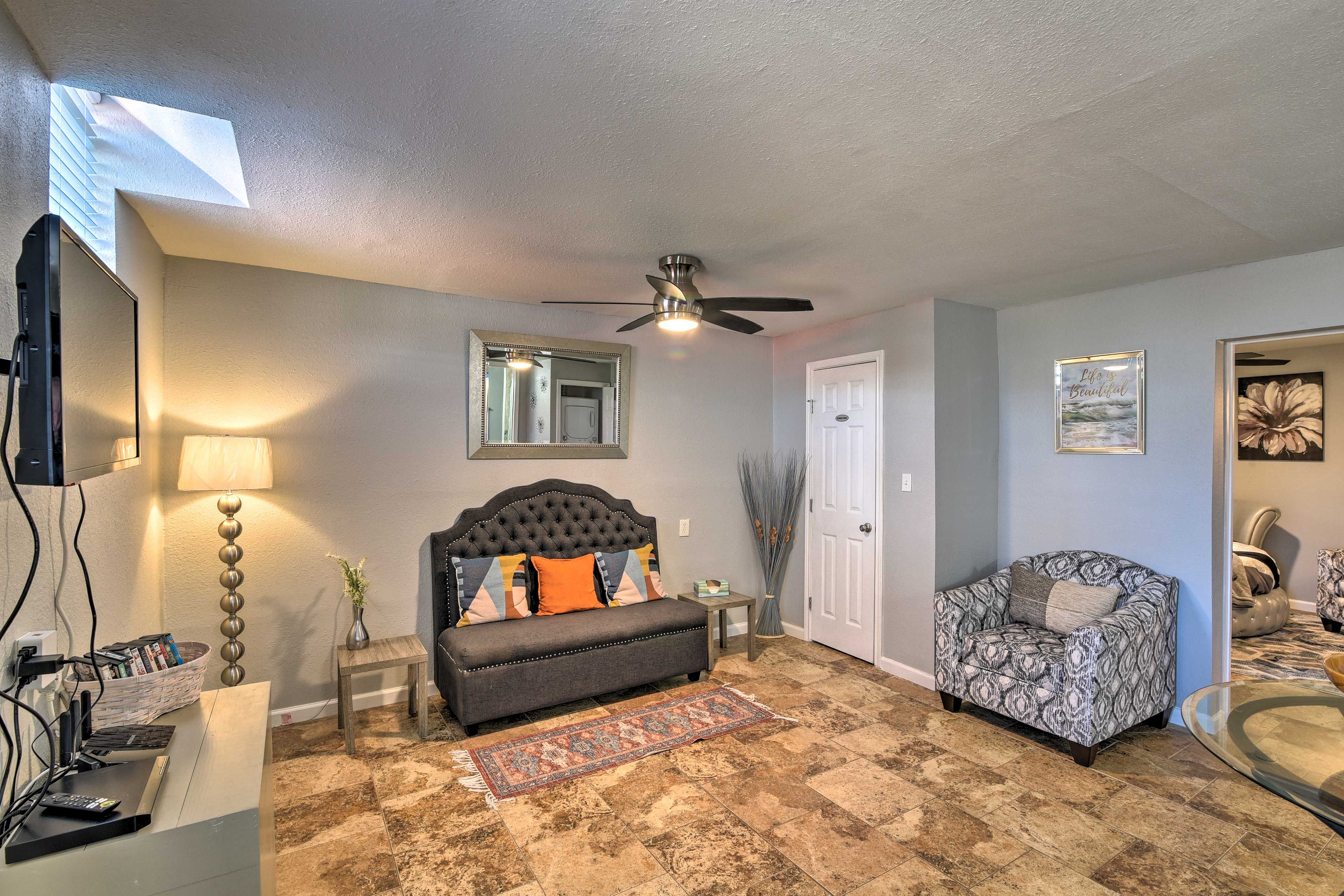 Galveston Vacation Rental | 1BR | 1BA | Step-Free Entry | 700 Sq Ft