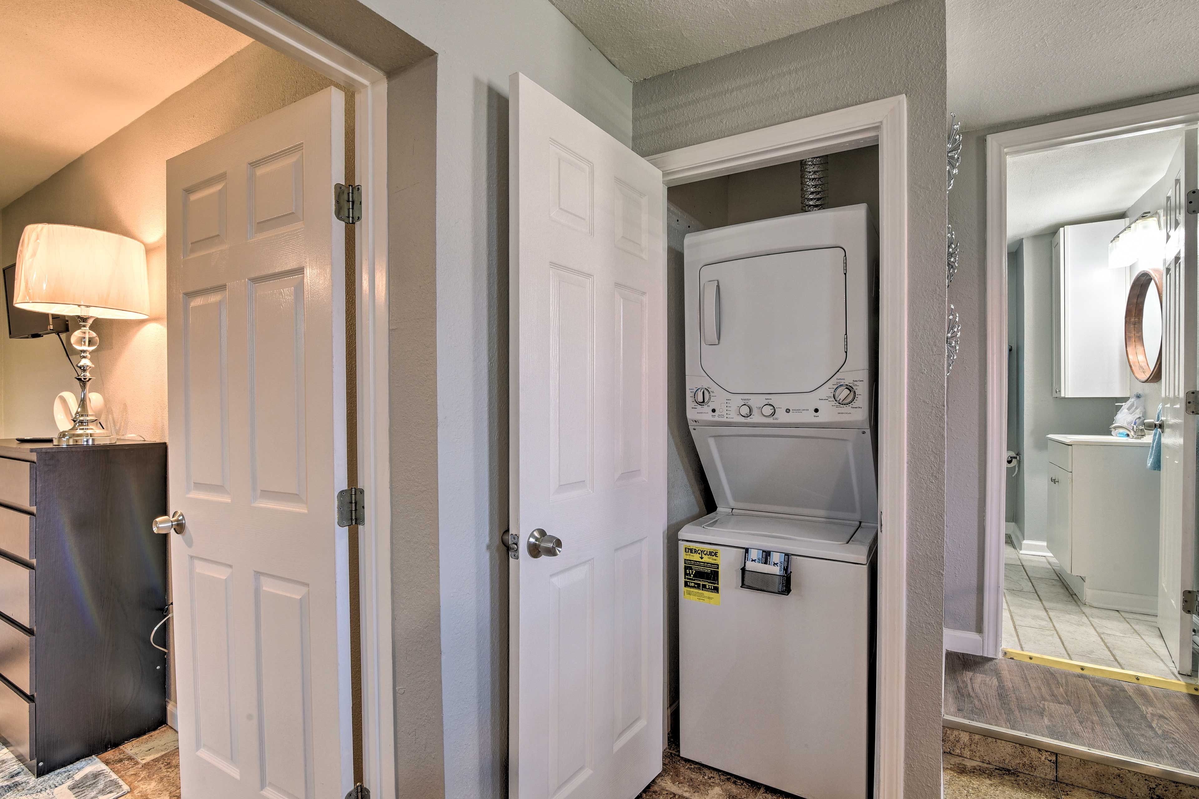 Laundry Closet | Iron & Board Available