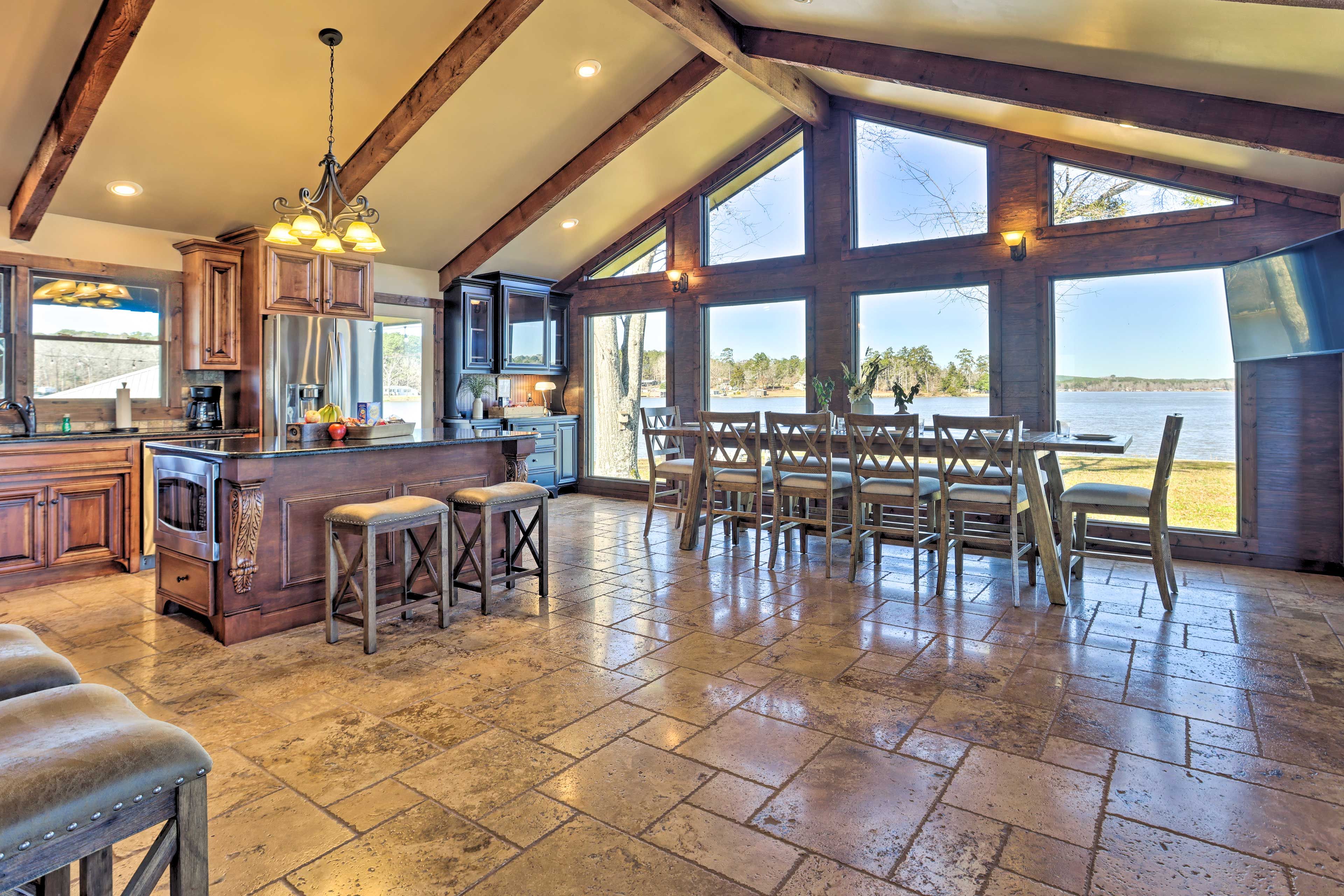 Shelby Vacation Rental | 3BR | 4BA | Access By Stairs | 3,600 Sq Ft