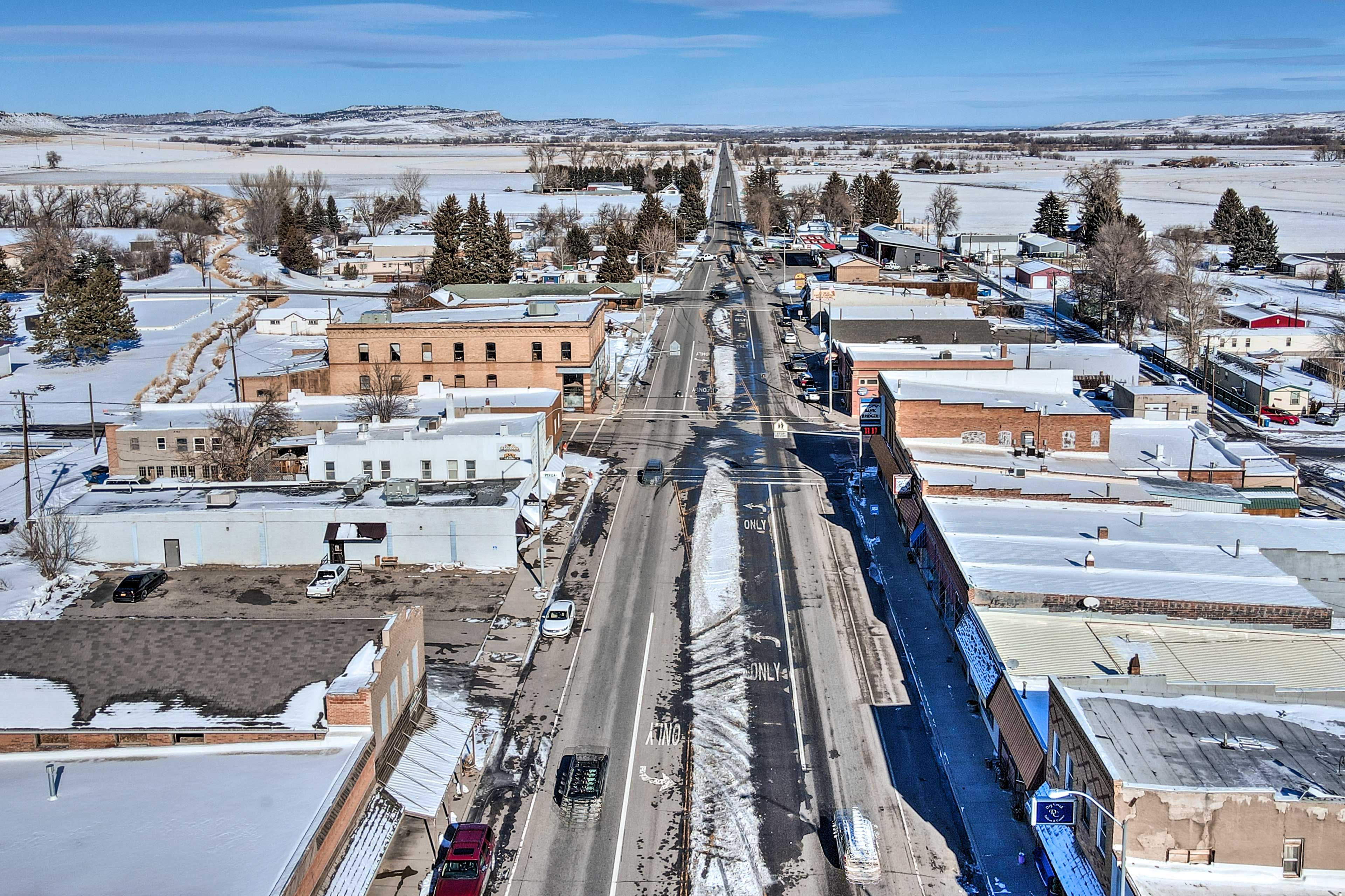 Aerial View of Location