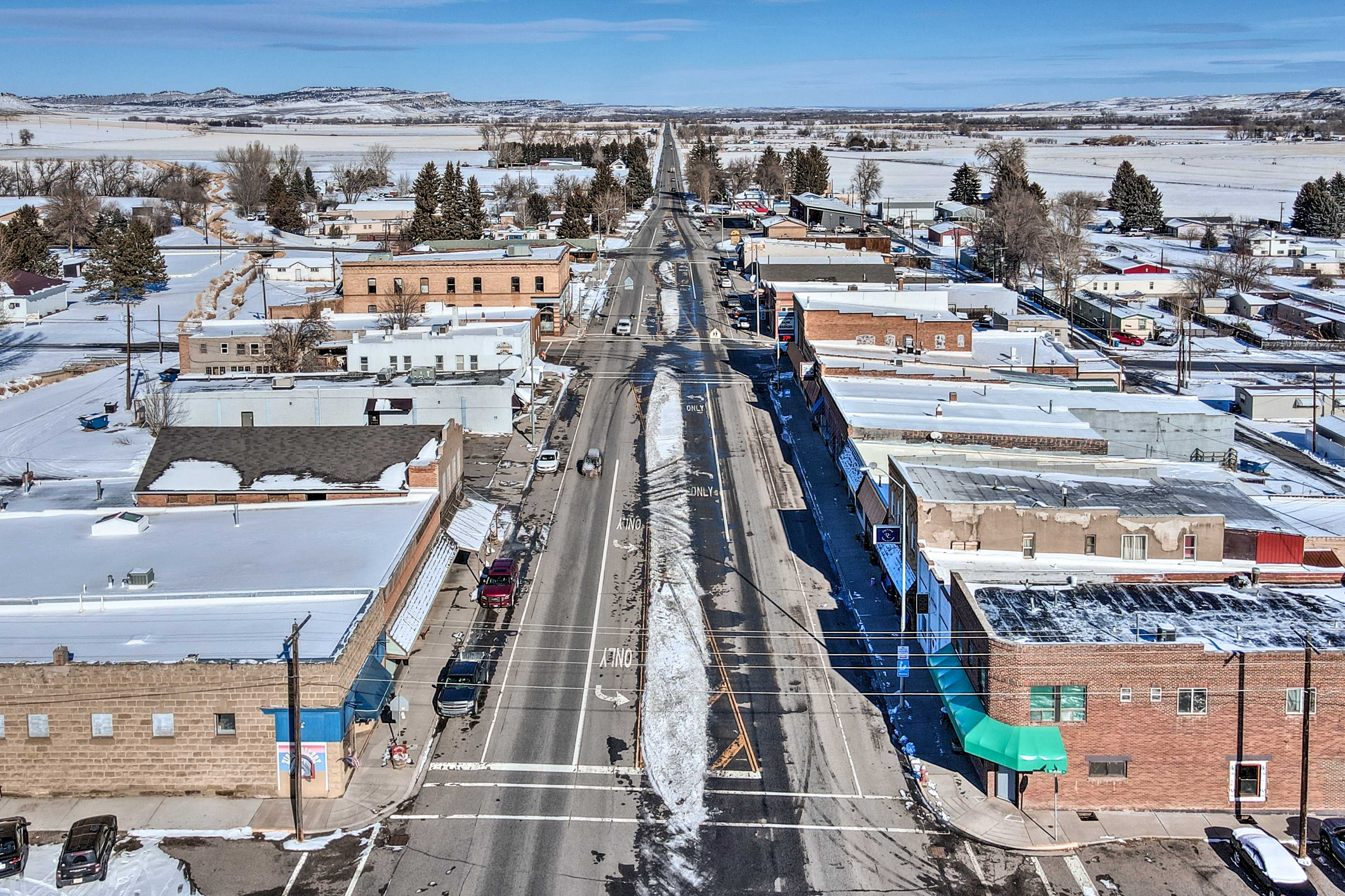 Aerial View of Location