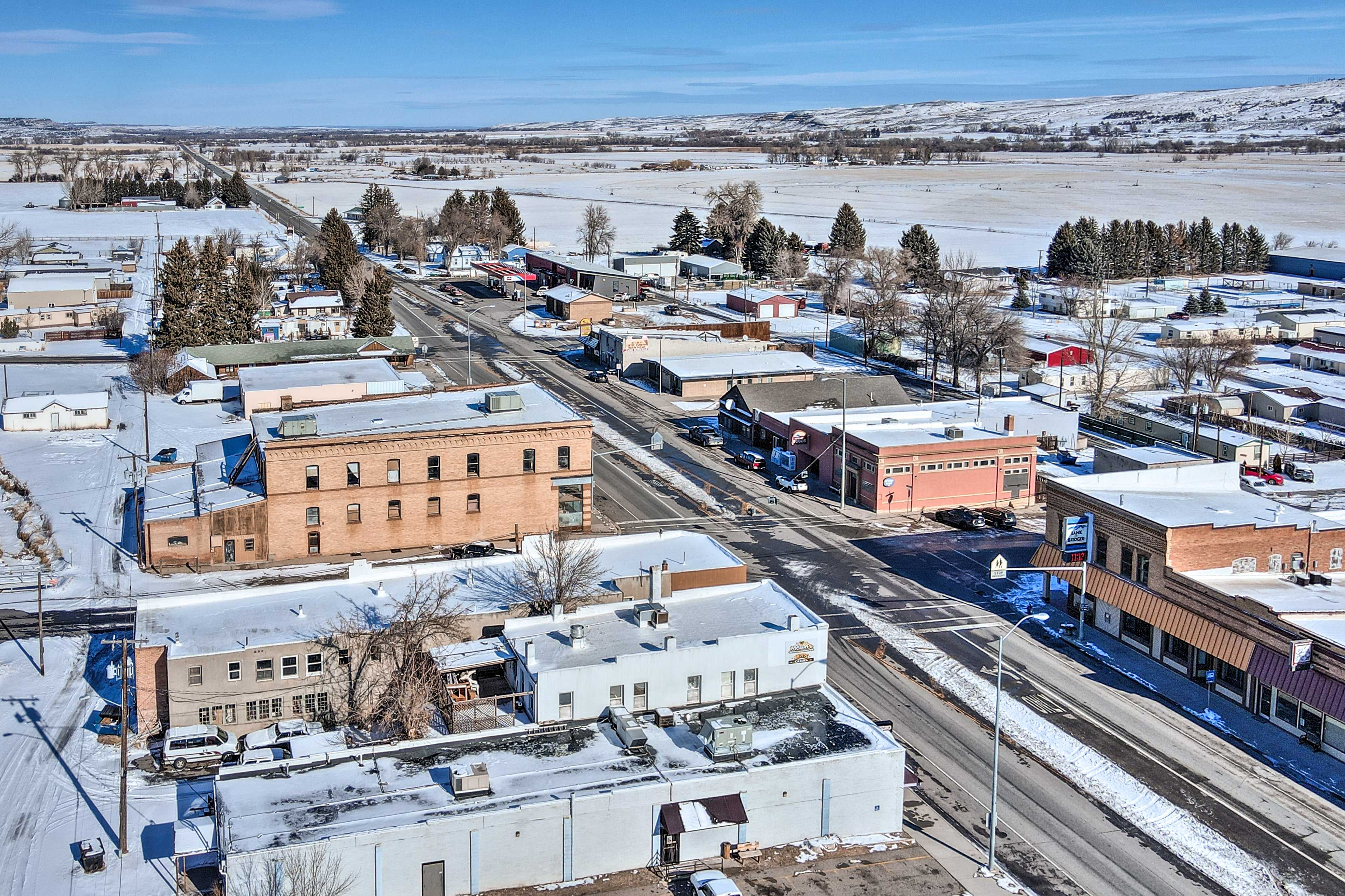 Aerial View of Location