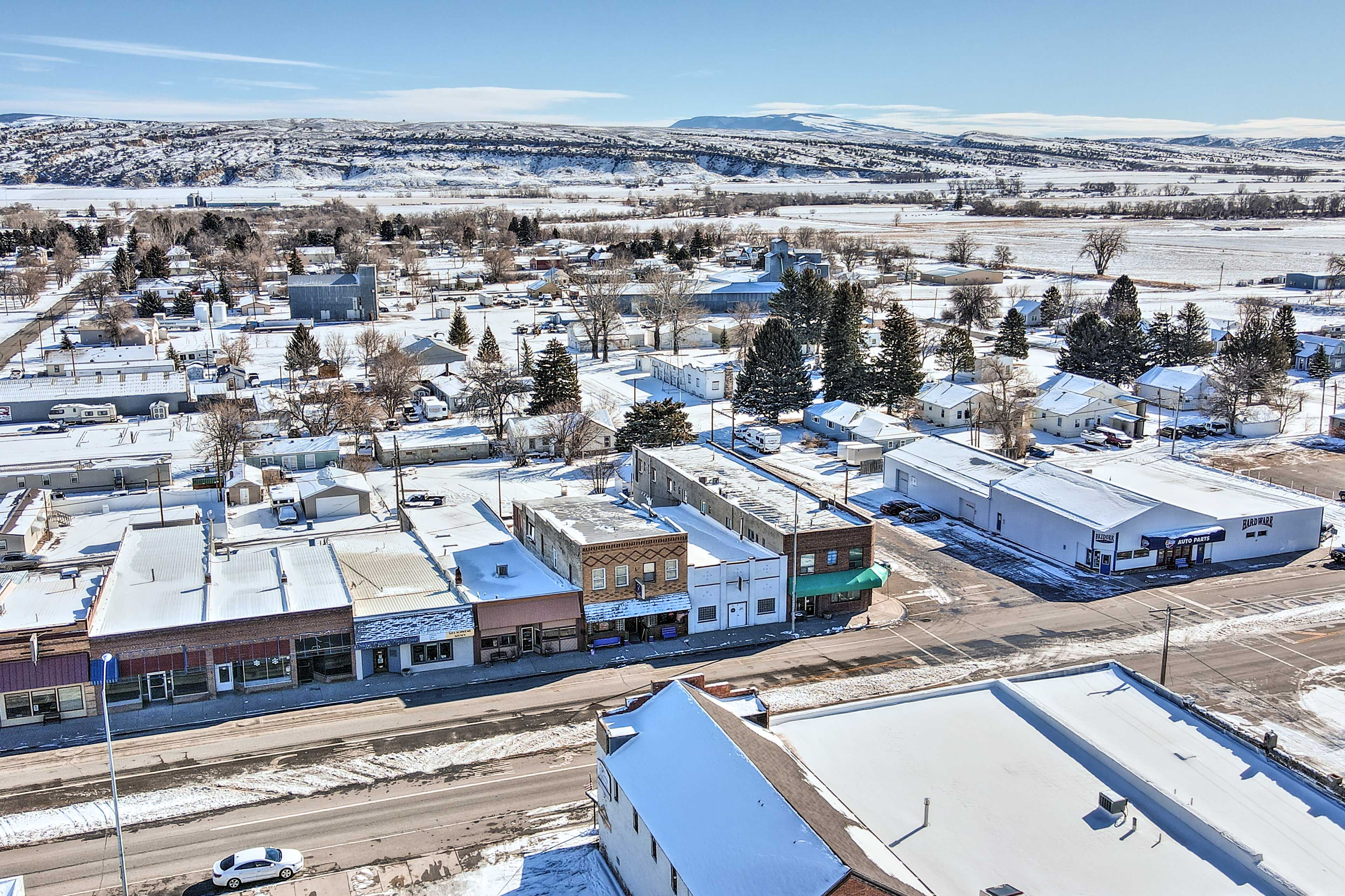 Aerial View of Location