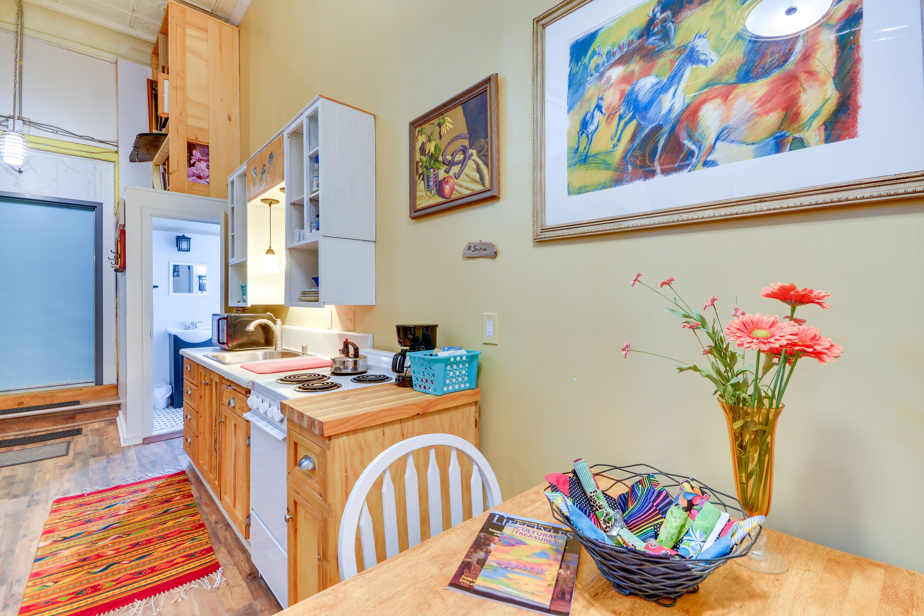 Well-Equipped Kitchen