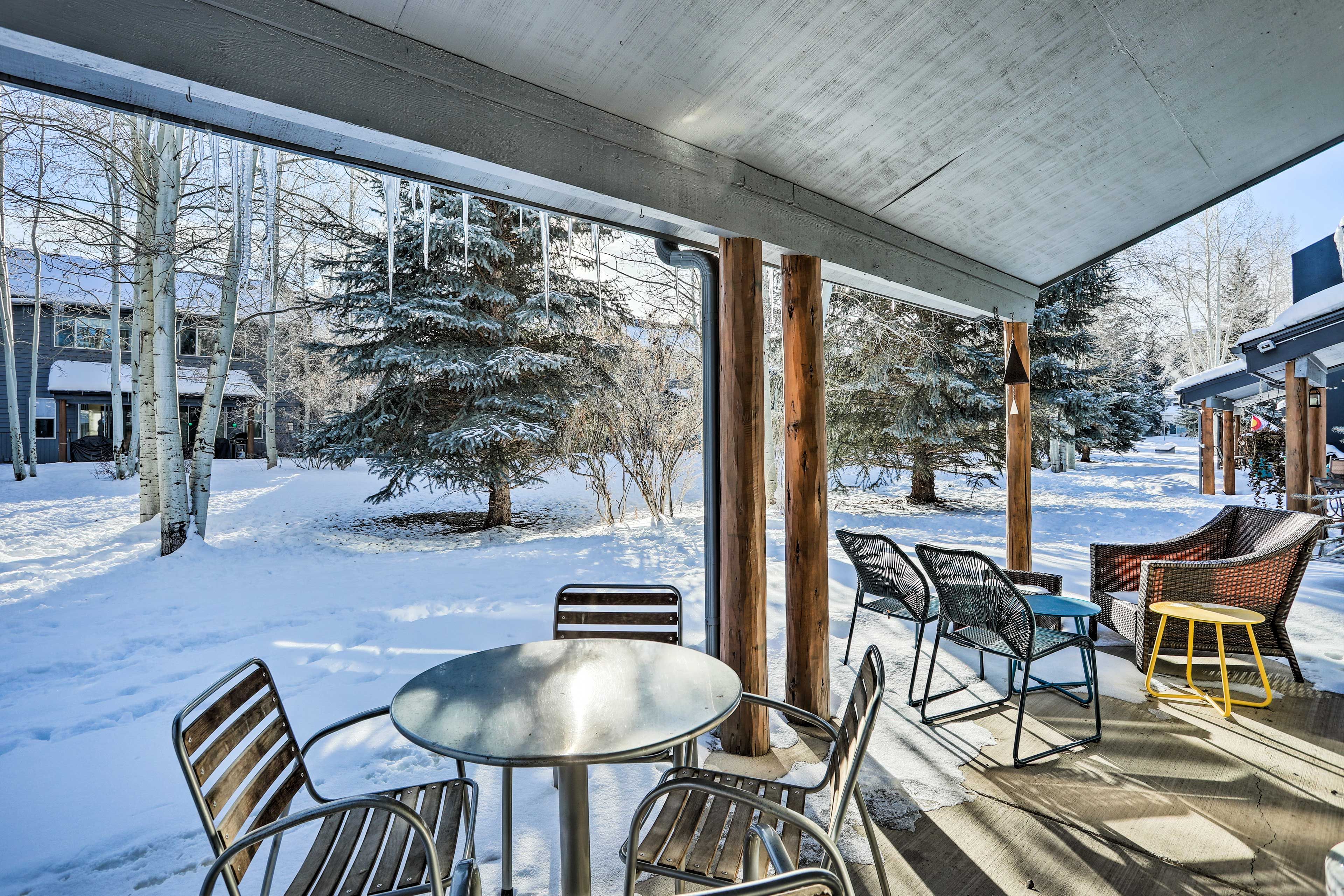 Private Patio | Outdoor Dining Area