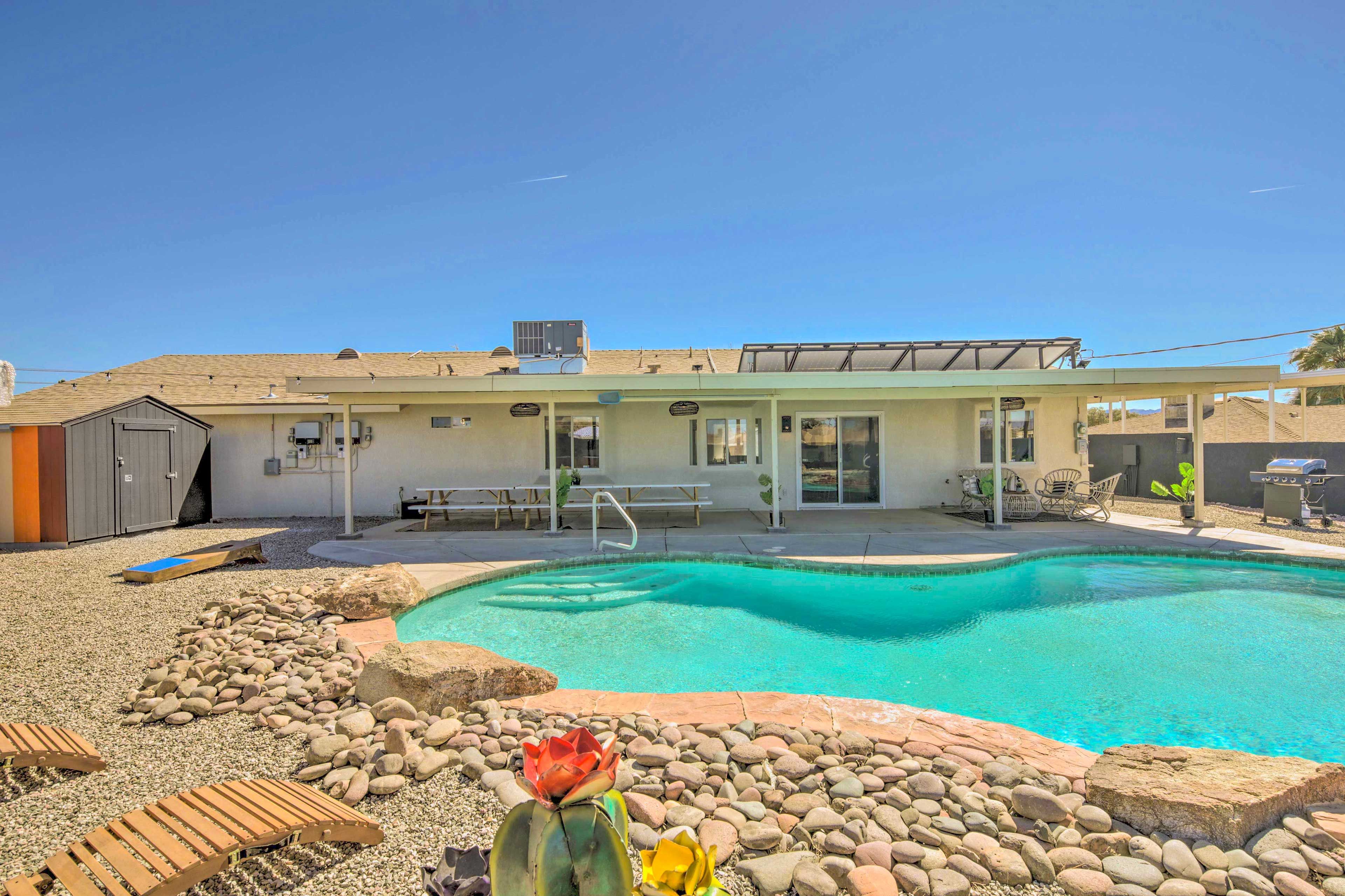 Private Backyard