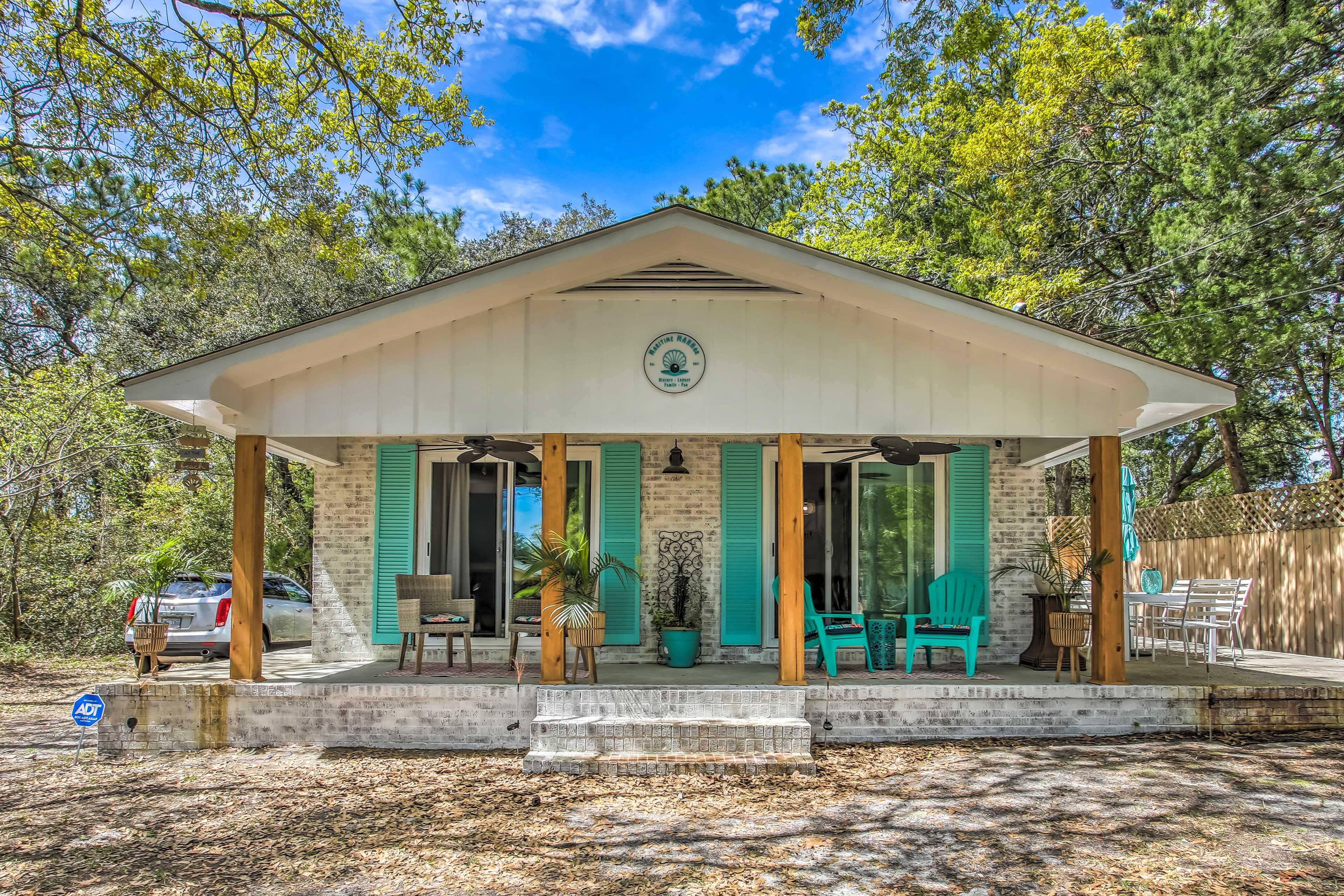 Atlantic Beach Vacation Rental | 4BR | 2BA | Stairs Required | 1,200 Sq Ft