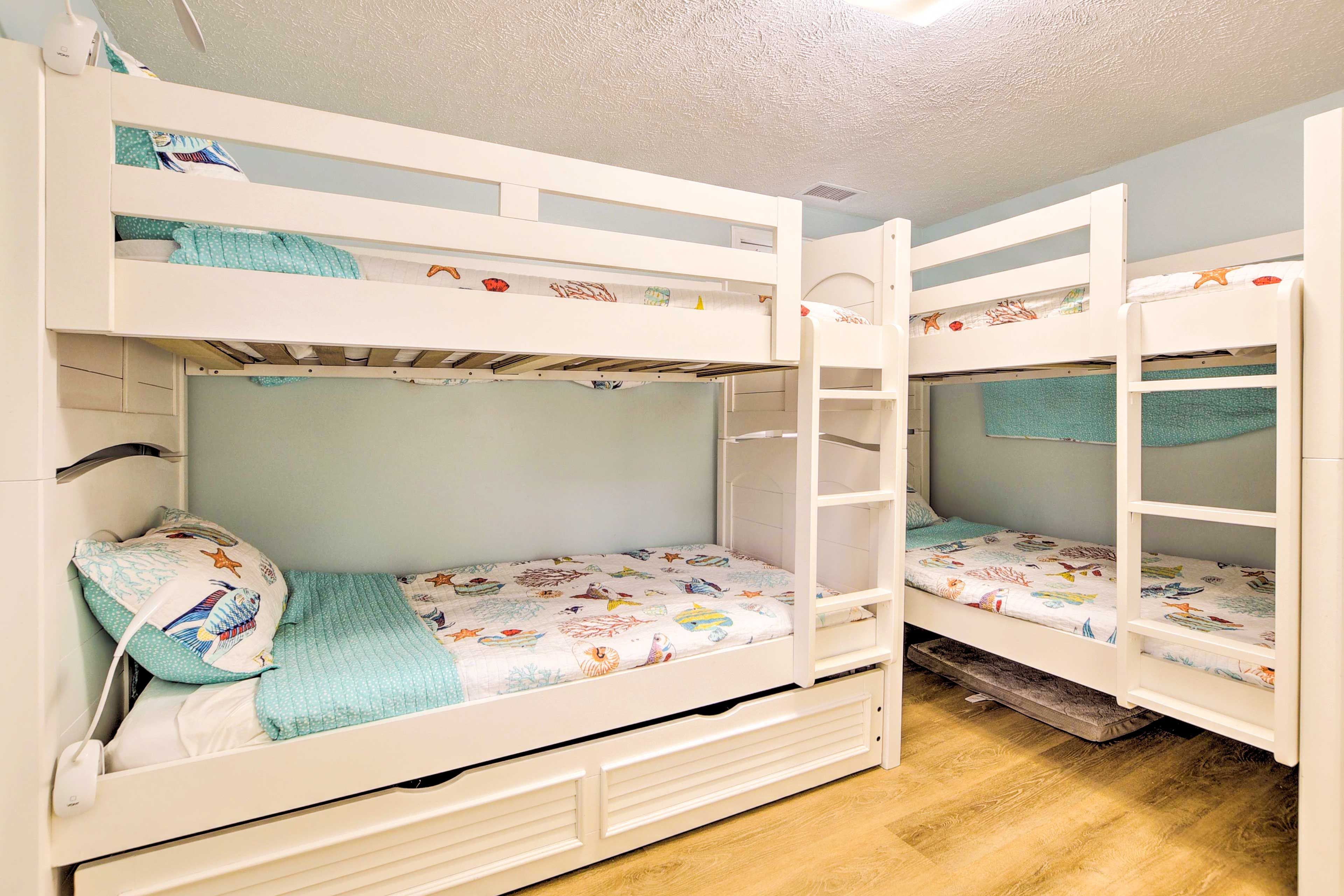 Bedroom 2 | 2 Twin Bunk Beds
