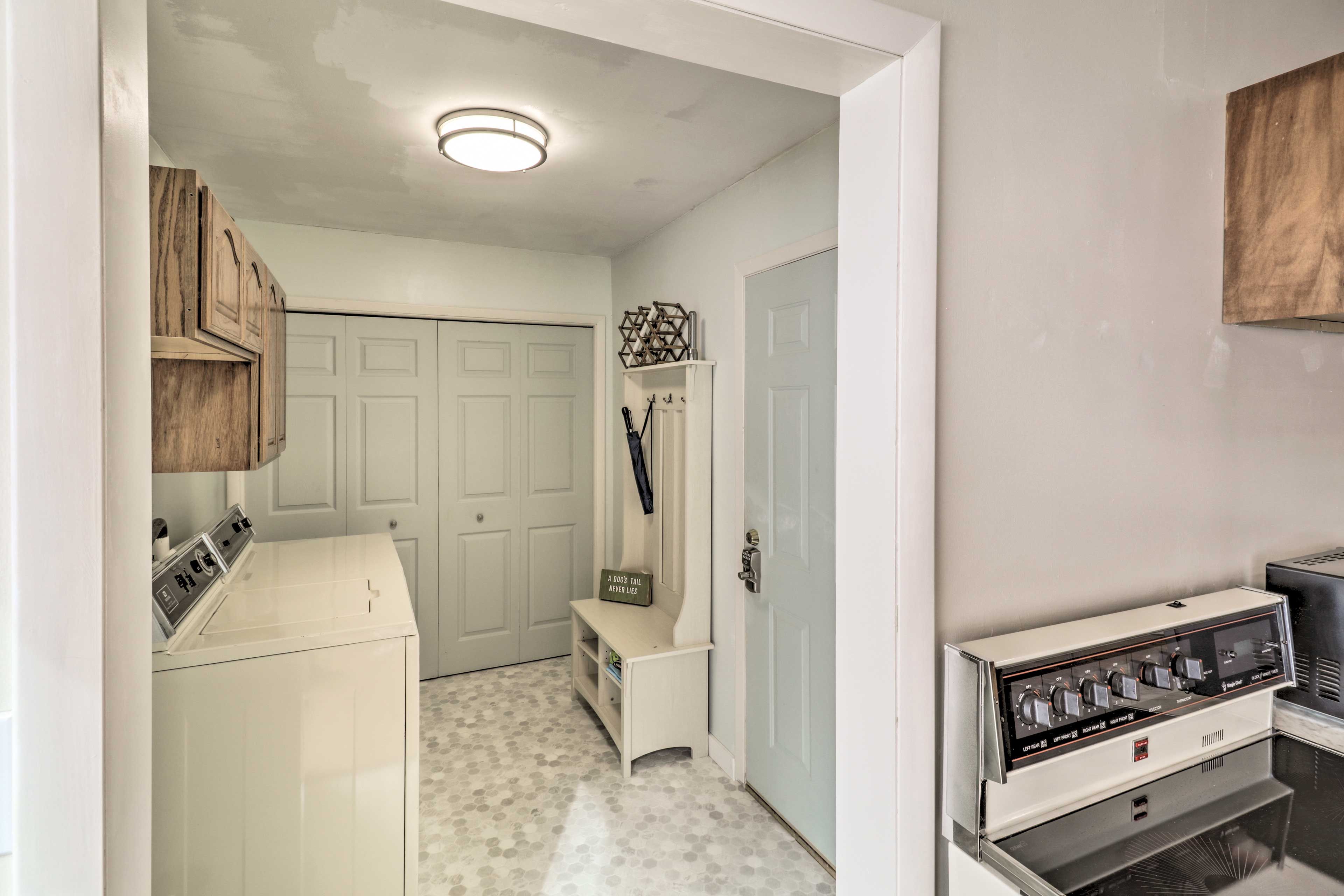 Laundry Area | Iron & Board | Hangers