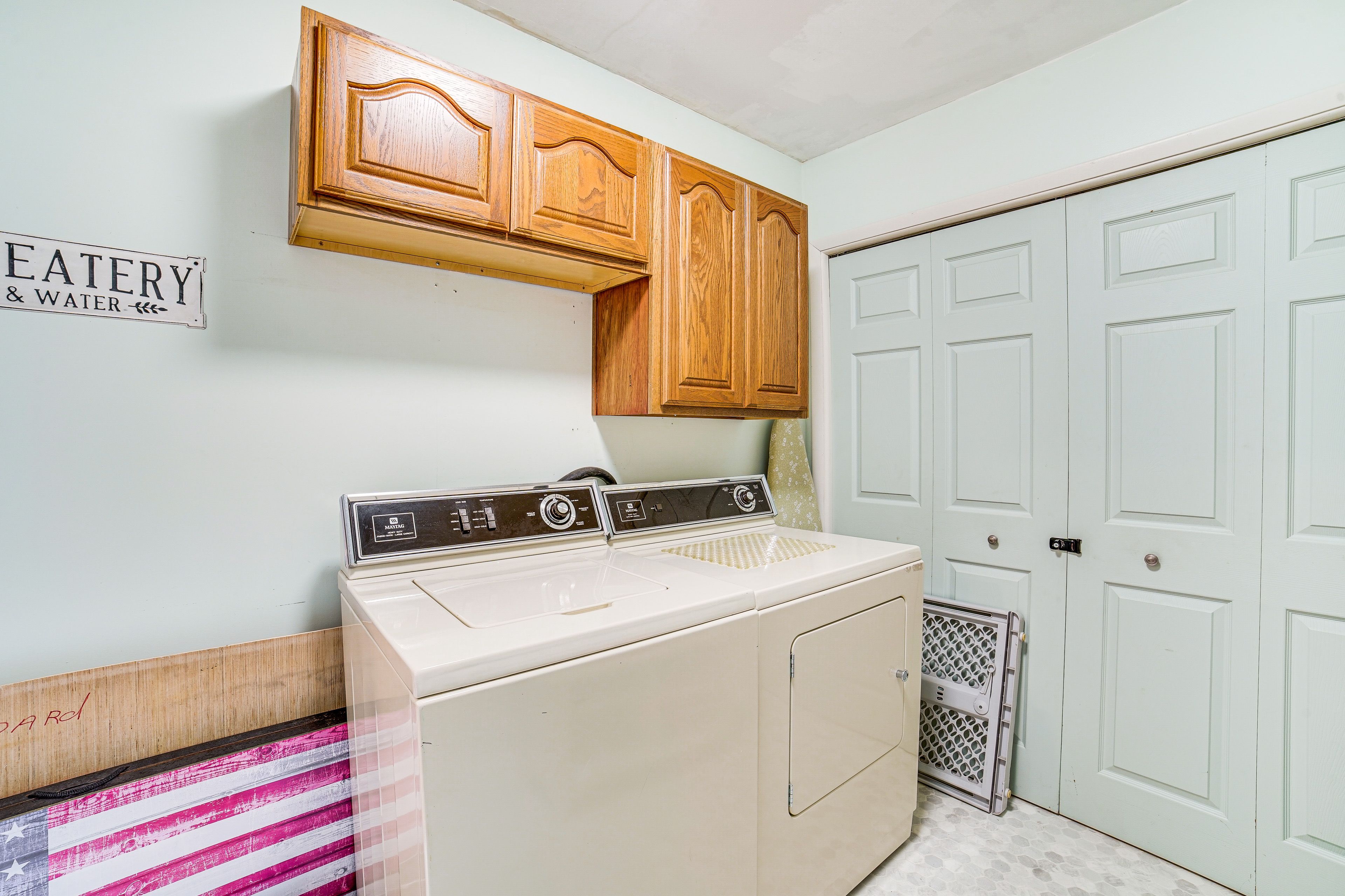 Laundry Area | Iron & Board | Hangers