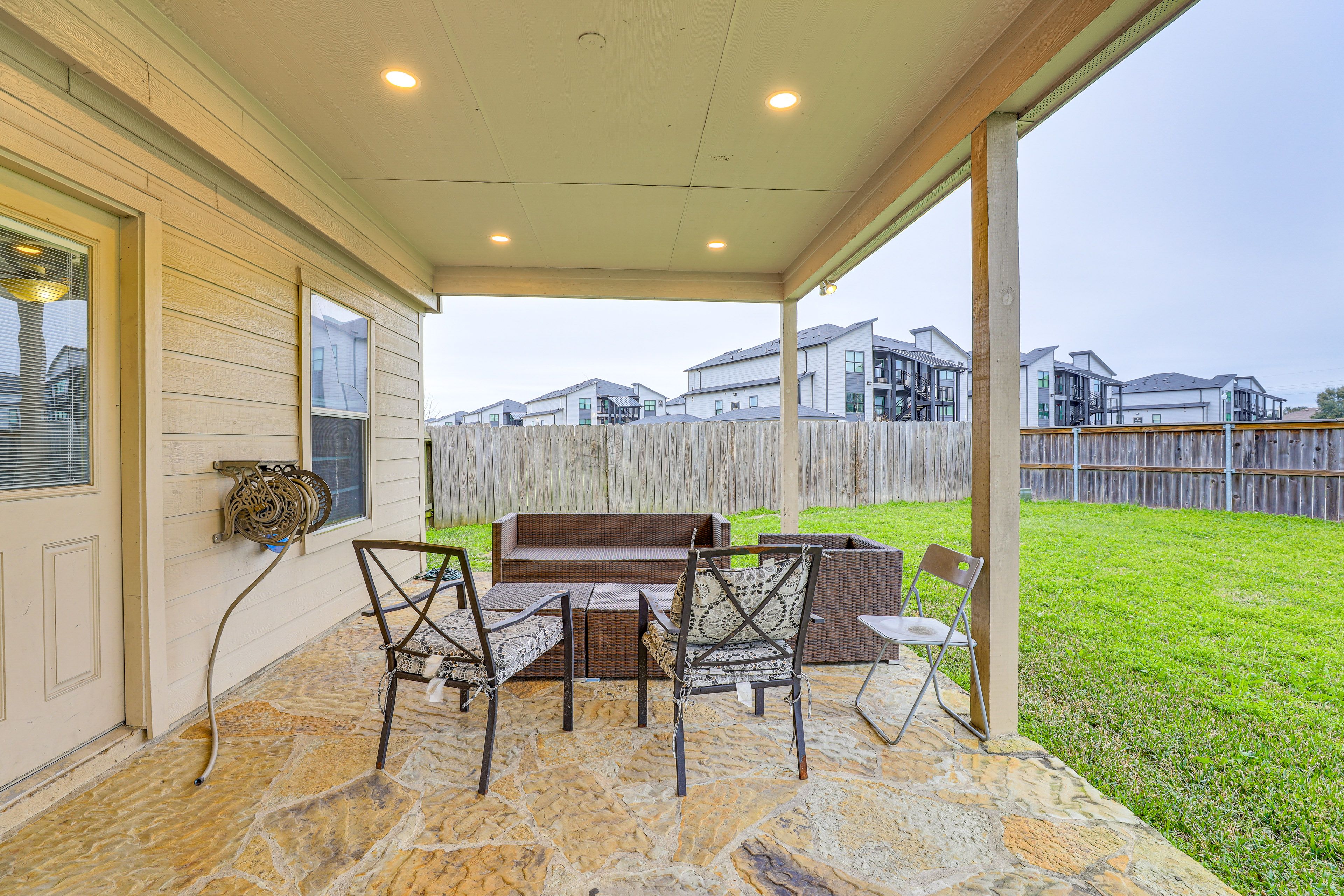 Covered Patio | Fenced-In Yard