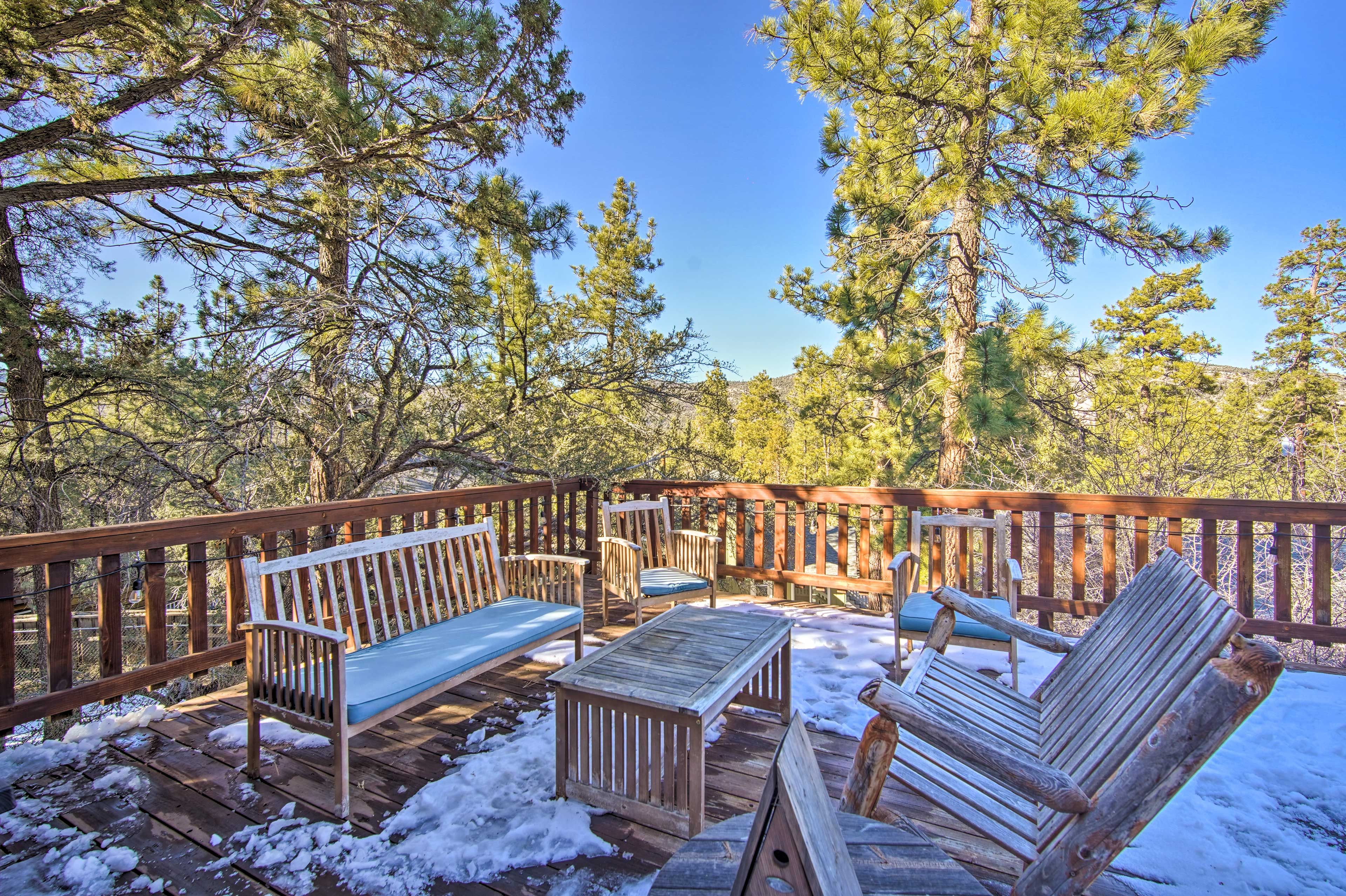 Deck | Mountain Views | Gas Grill | Outdoor Seating