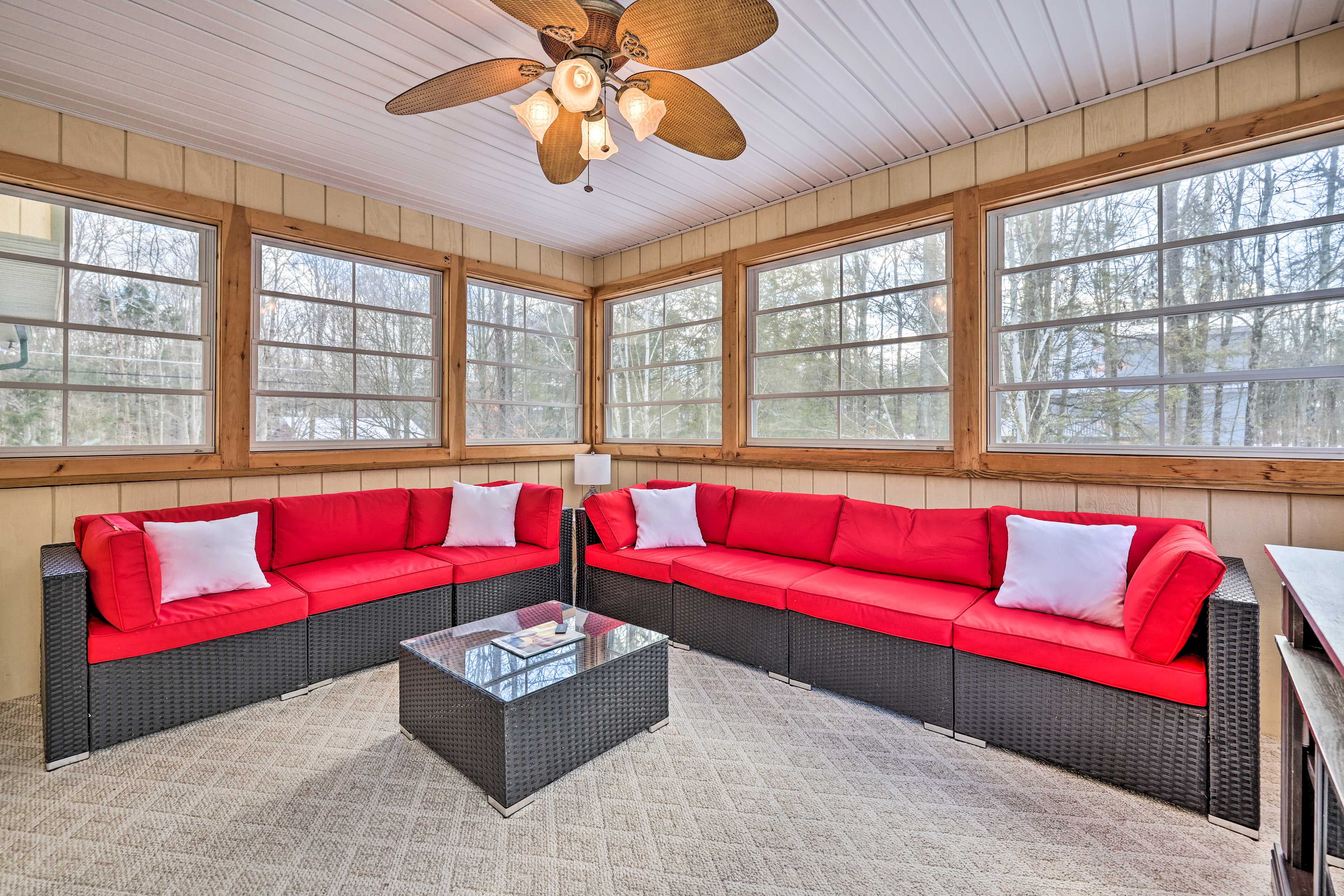 Sunroom | 3-Story Home
