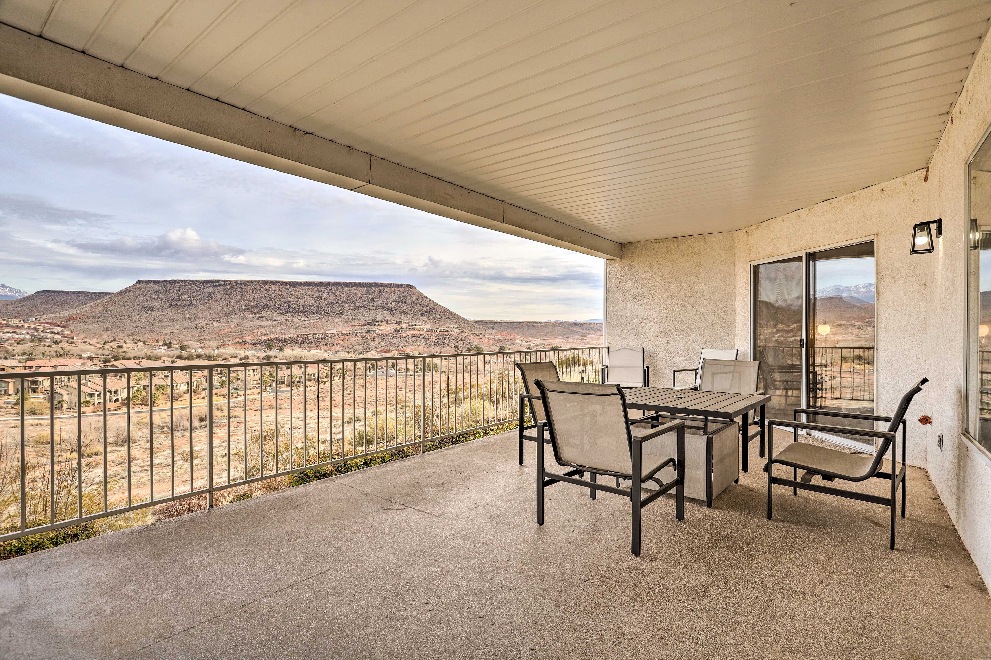 Private Balcony | Outdoor Dining Area | Gas Grill