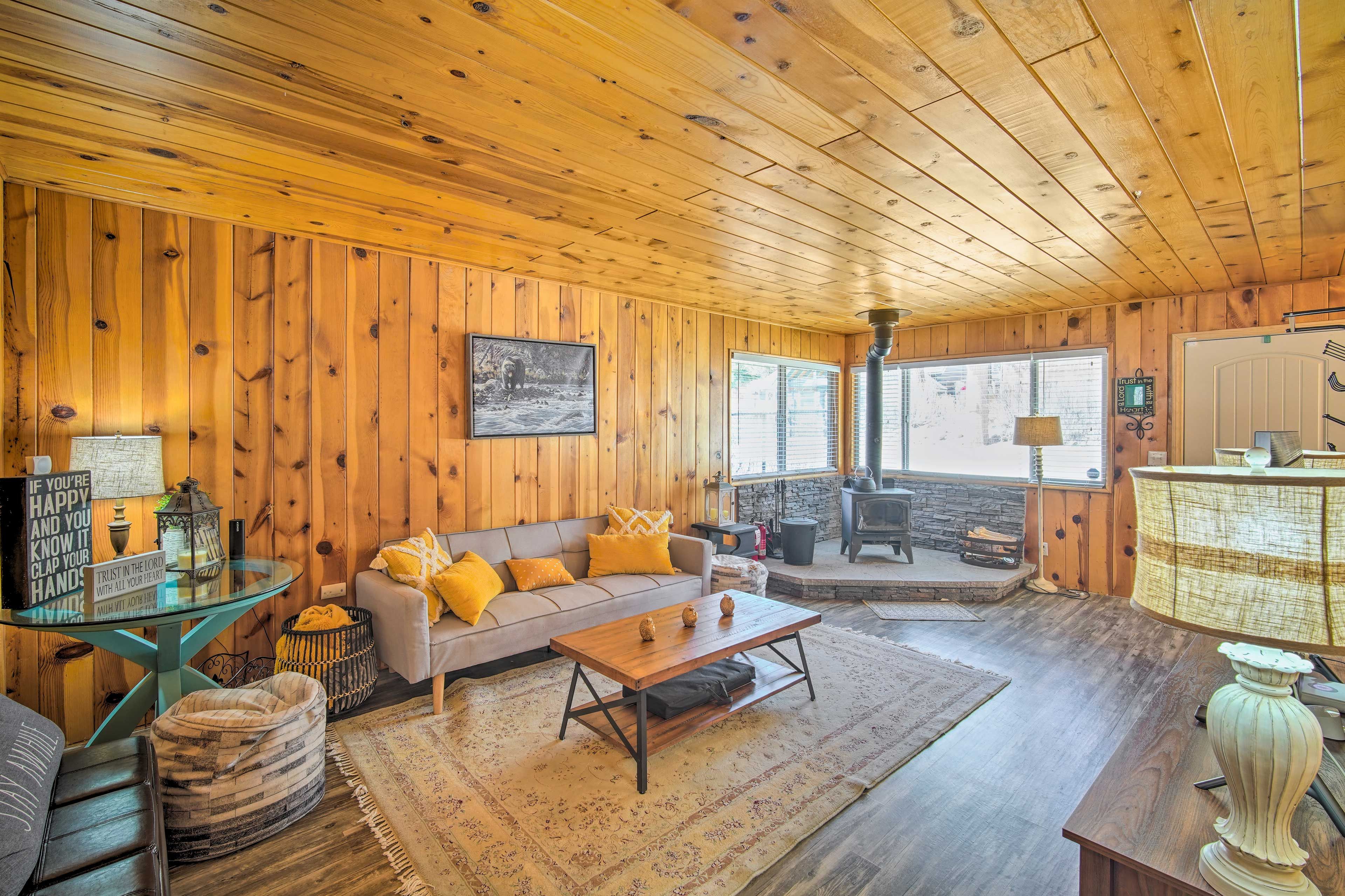 Living Room | Wood-Burning Stove