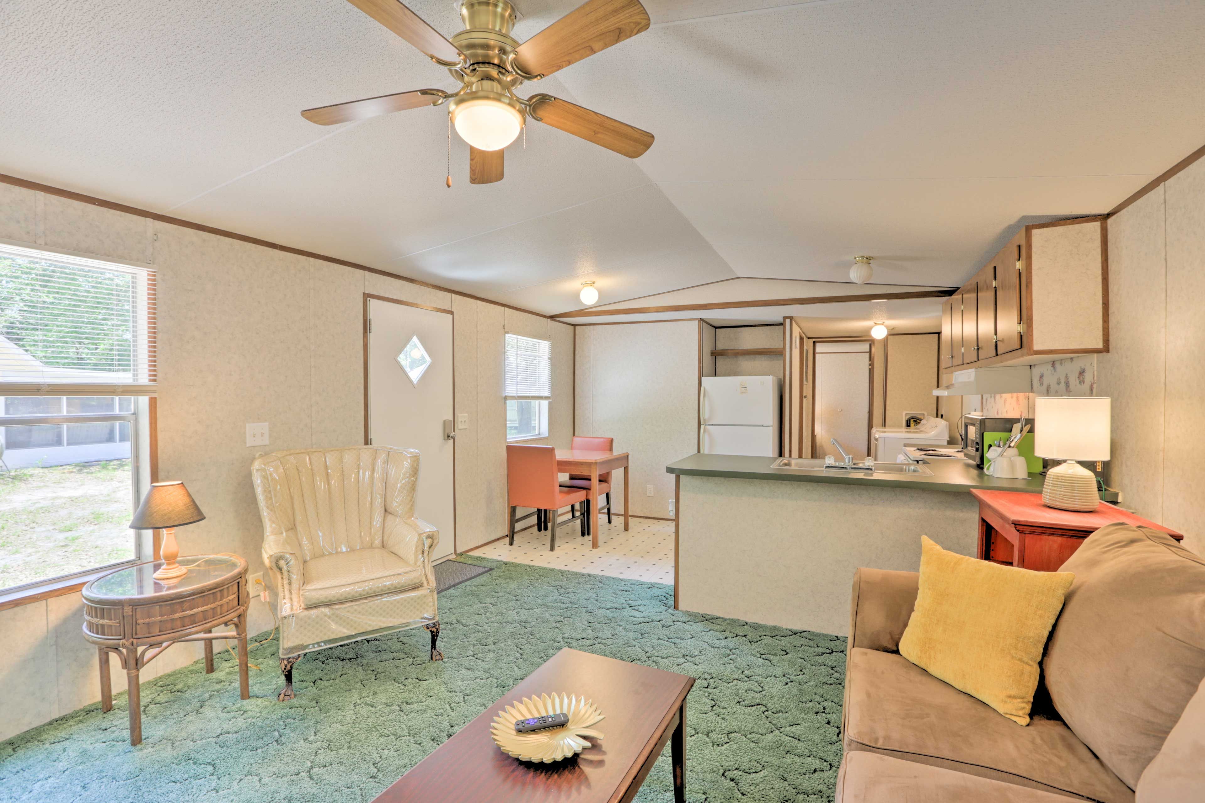 McAlpin Vacation Rental | 2BR | 1BA | 3 Stairs Required