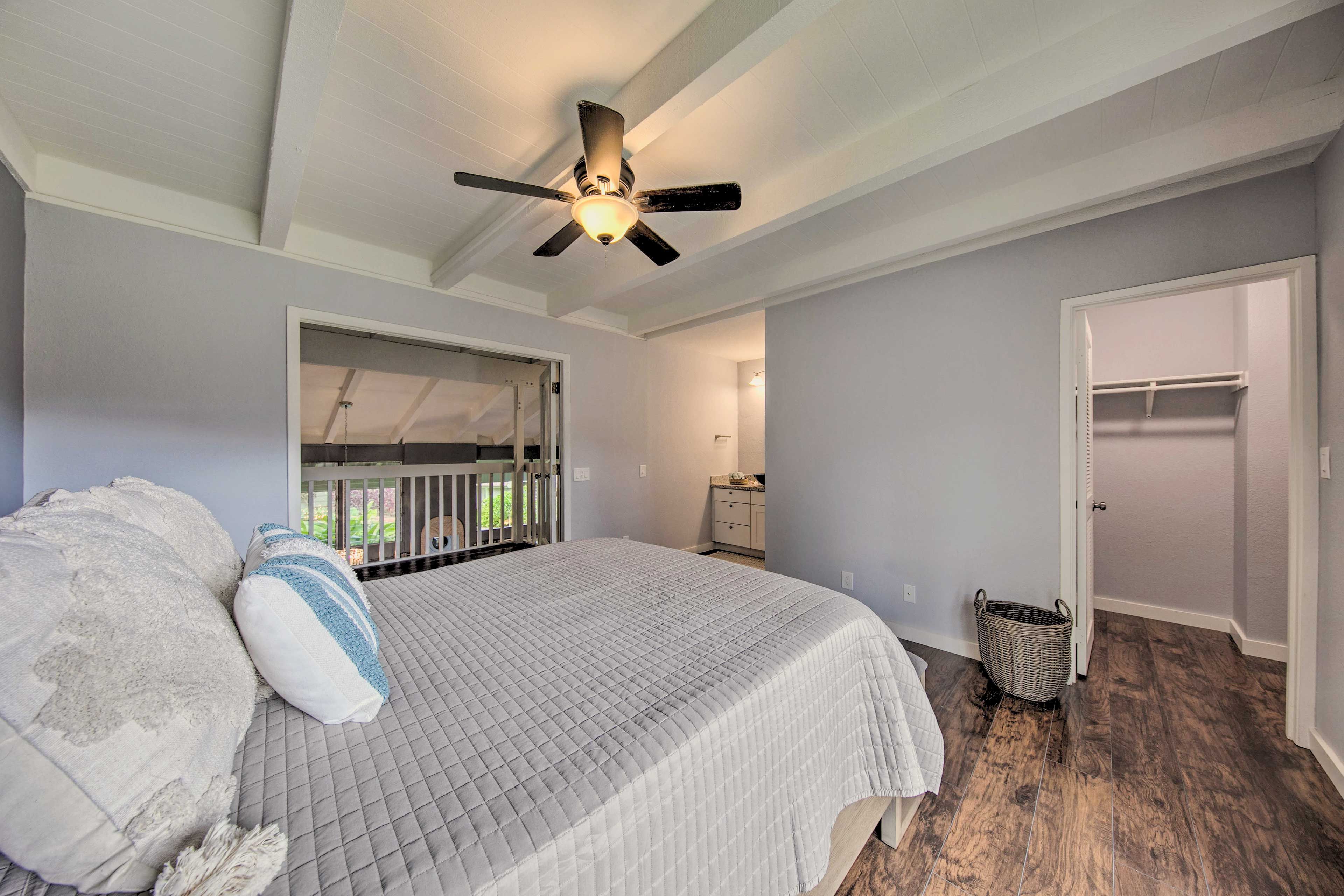 Bedroom 2 | Walk-In Closet | Hangers