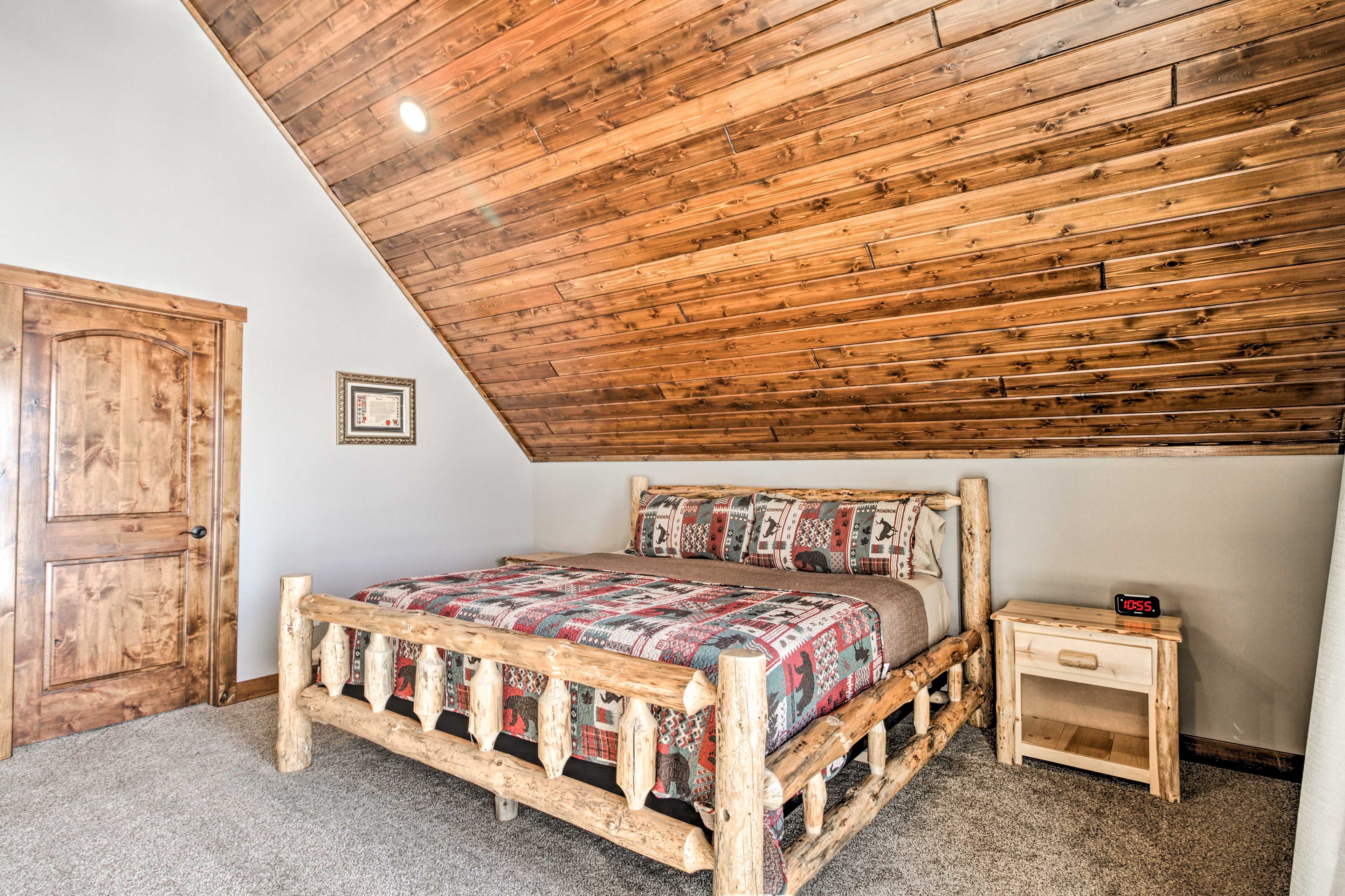 Bedroom 1 | King Bed | Balcony Access | Upper Level