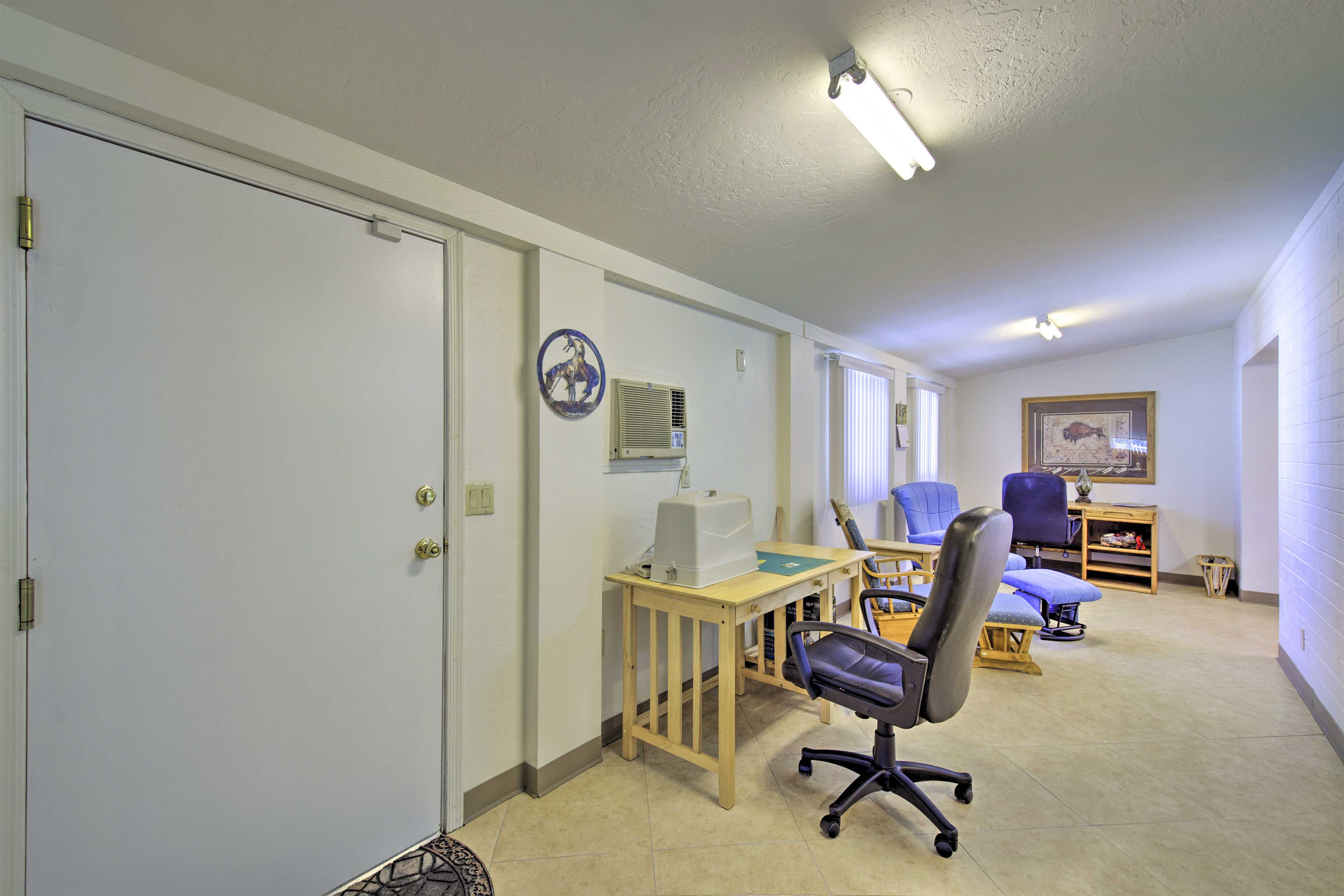 Sitting Area | Sewing Machine