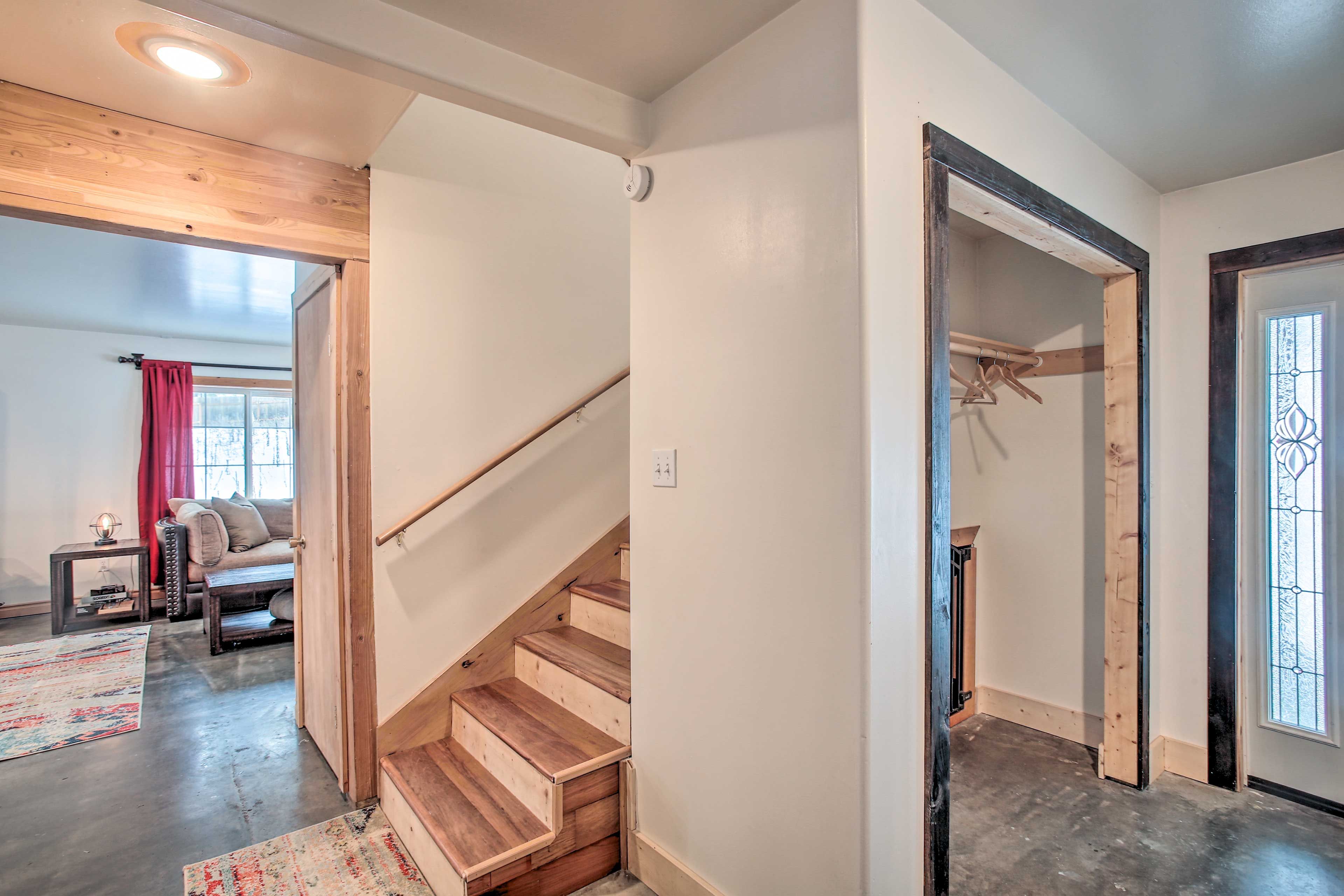 Stairs to Upper Level