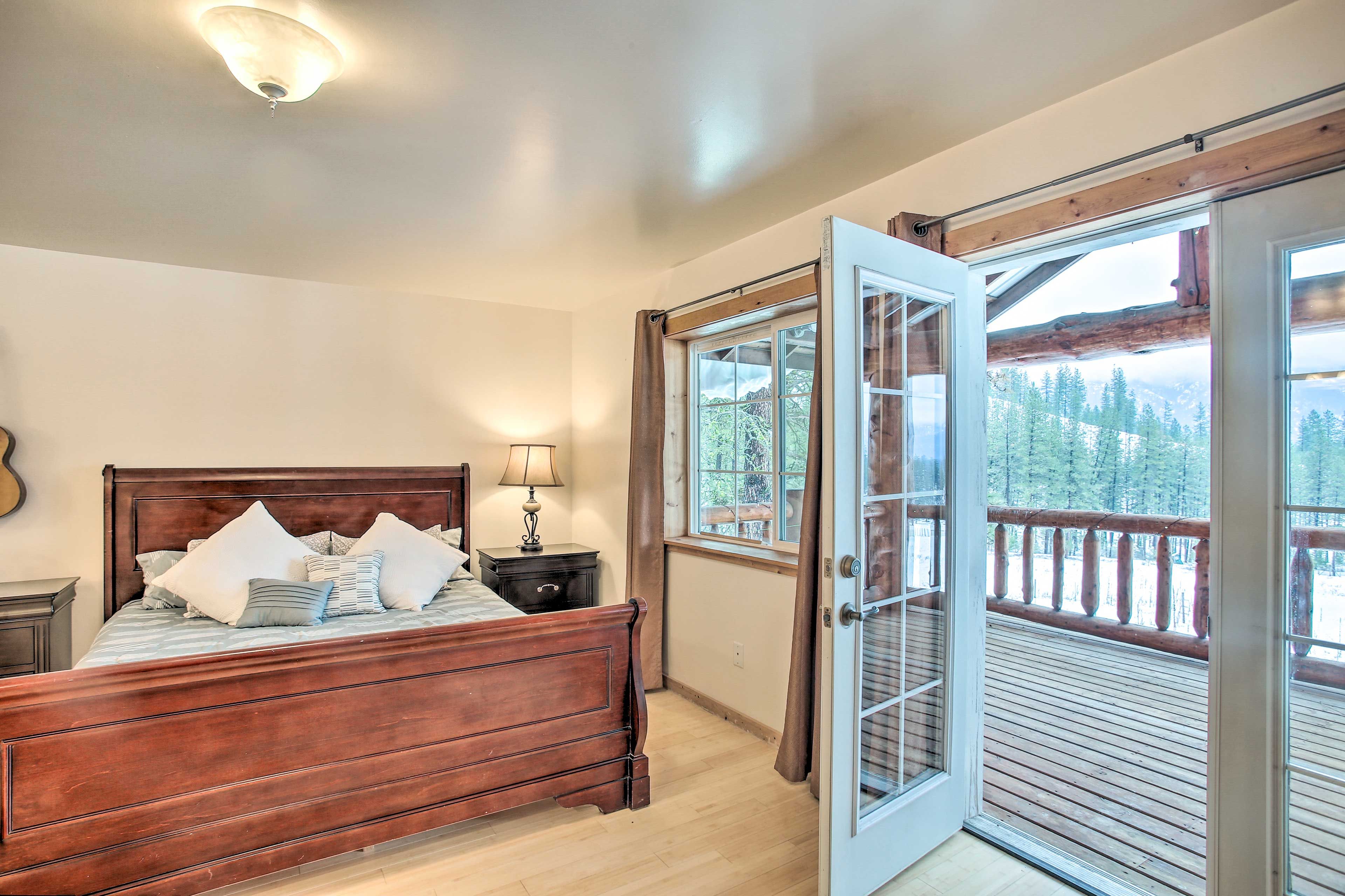 Bedroom 1 | Private Deck Access