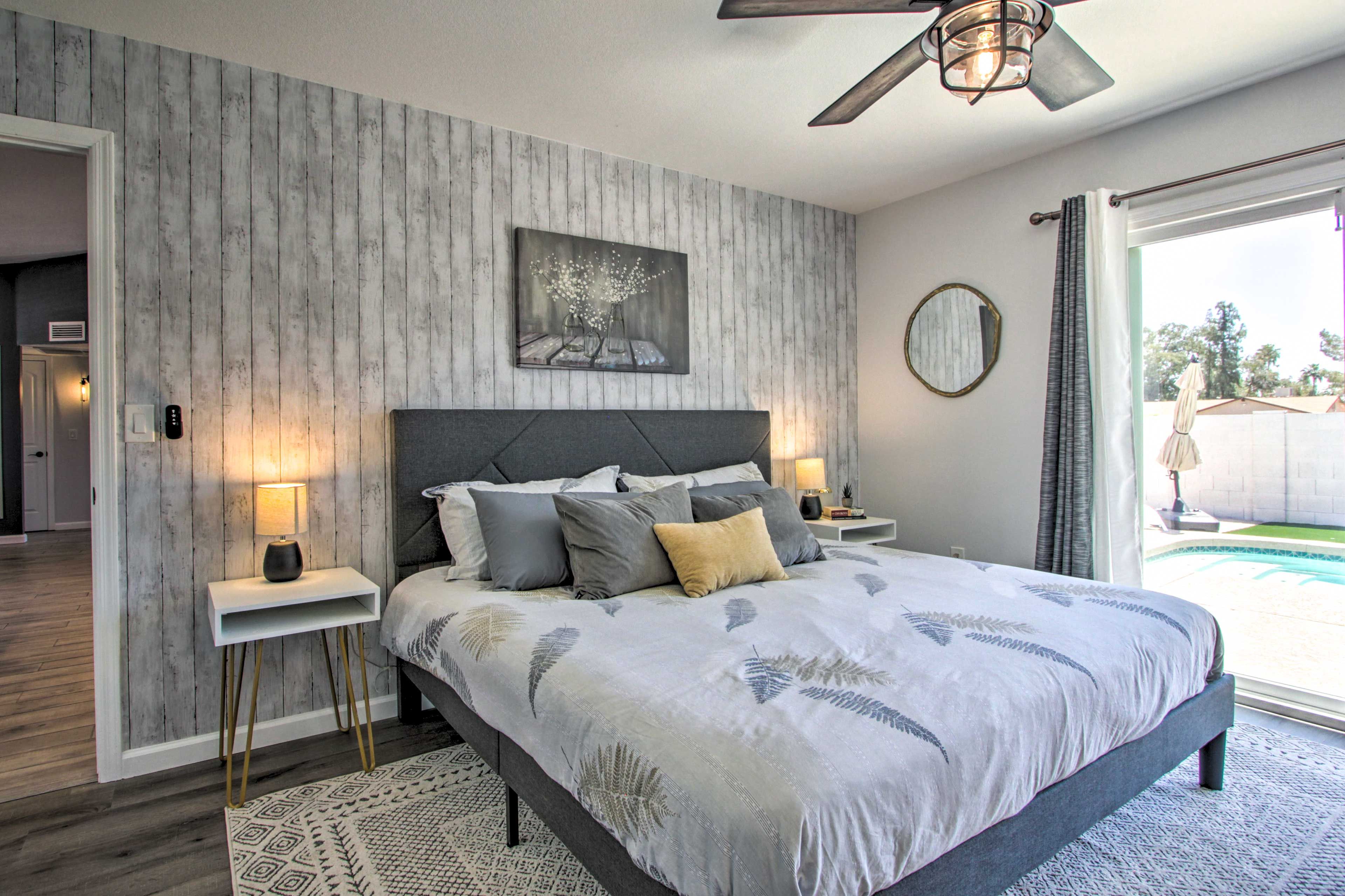 Bedroom 1 | Patio Access | En-Suite Bathroom