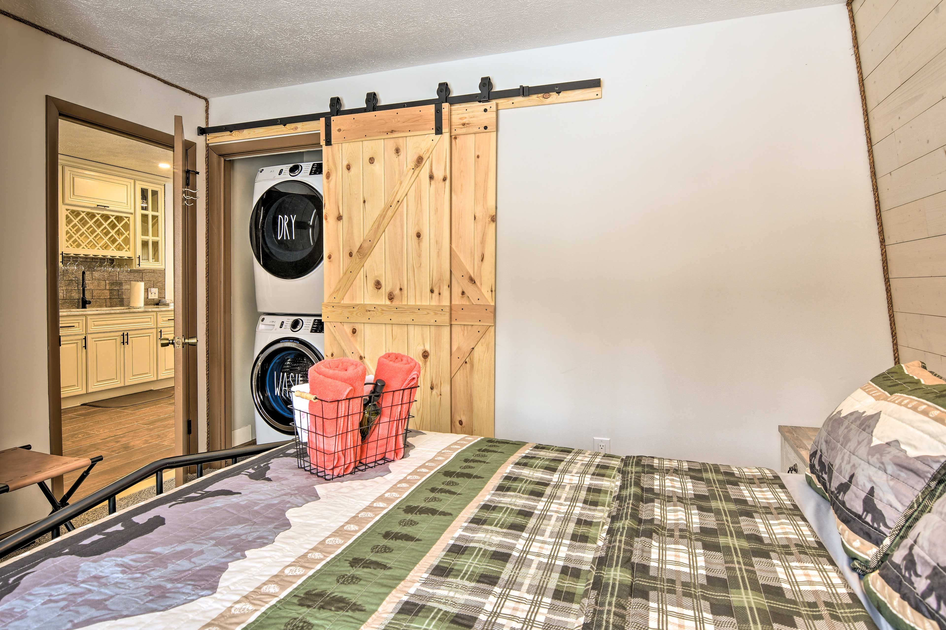 Bedroom 1 | Laundry Nook