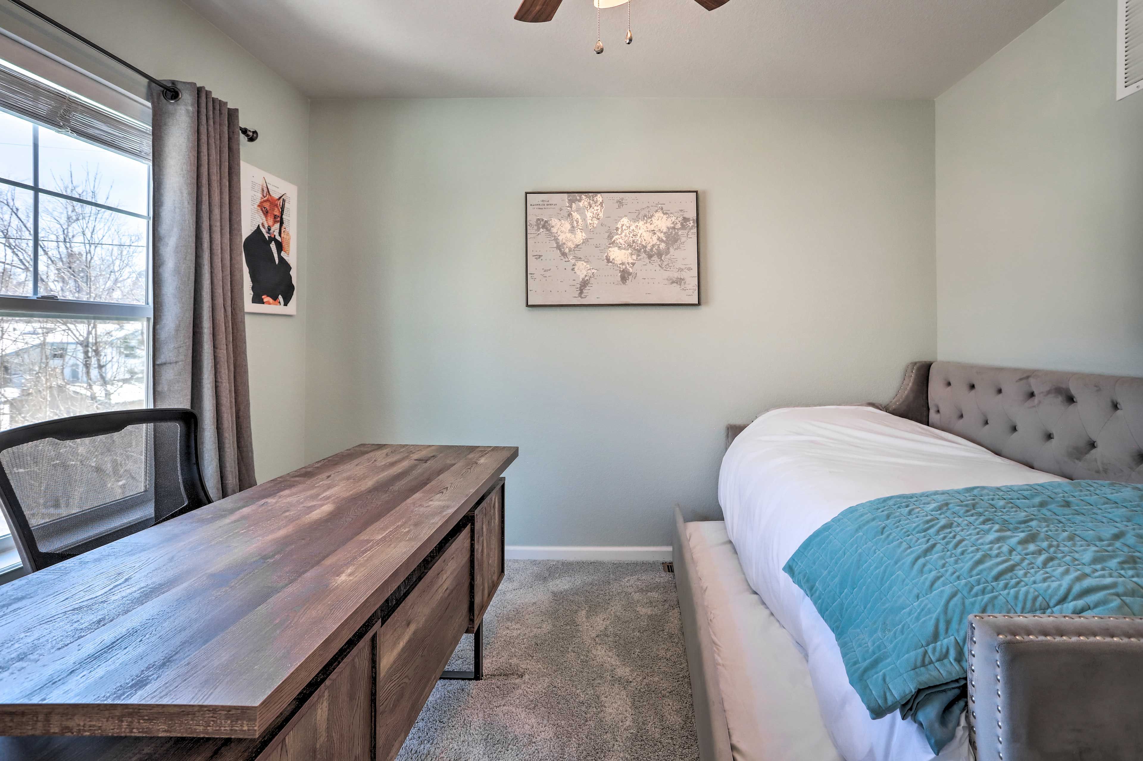 Bedroom 3 | Remote-Work Friendly