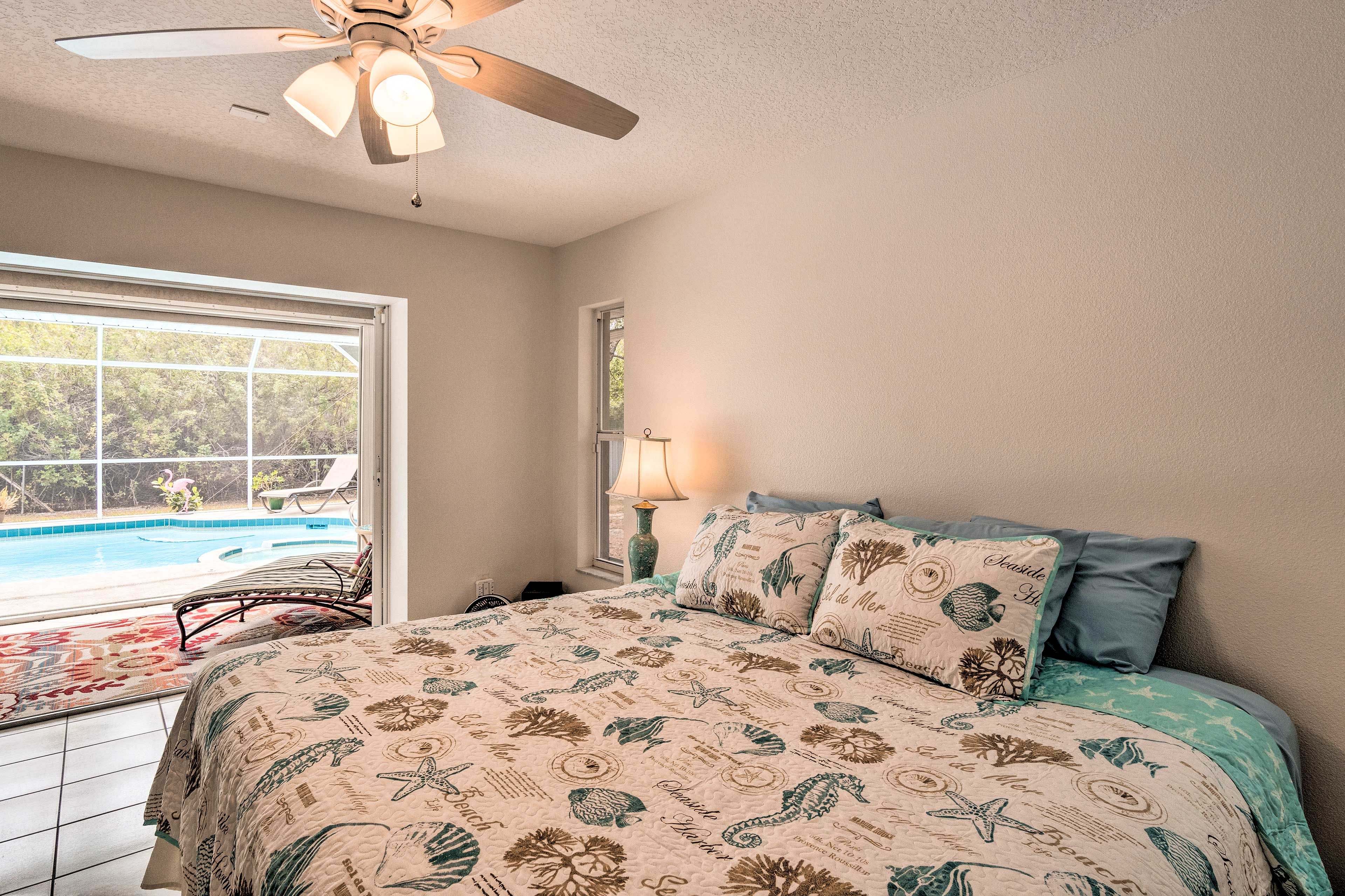 Bedroom 1 | King Bed | Lanai Access