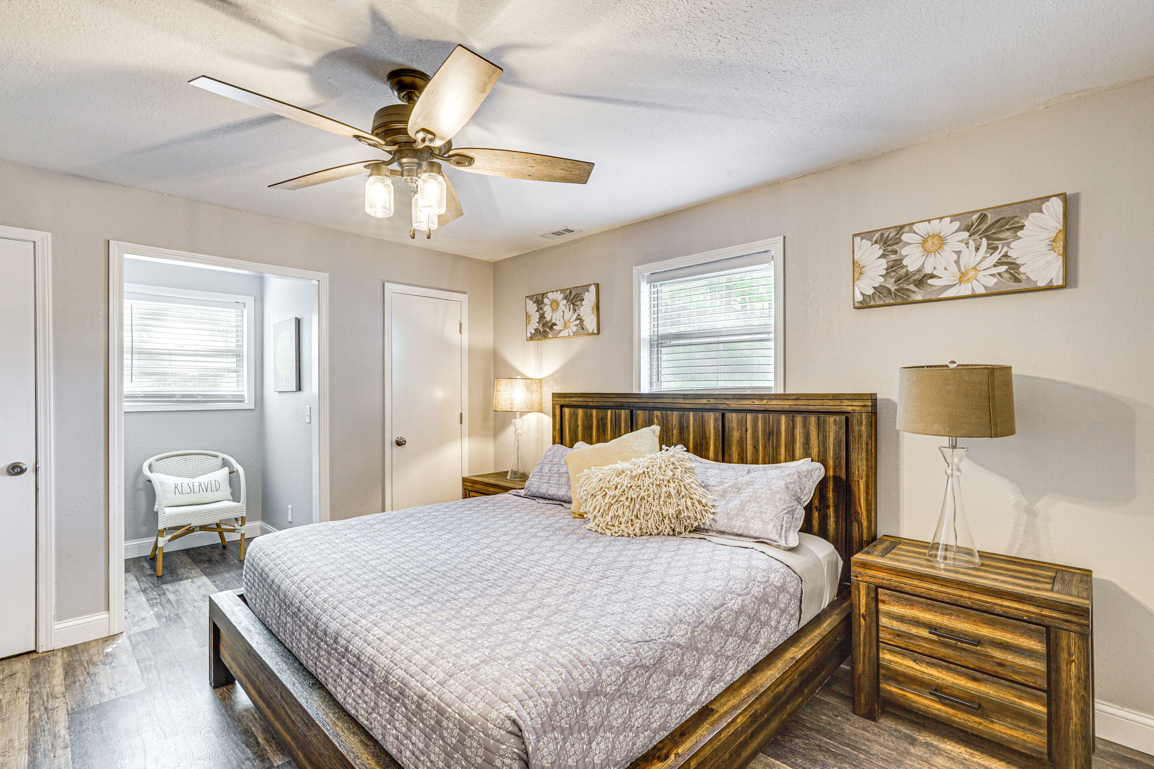 Bedroom 2 | King Bed | Smart TV w/ Cable | 2nd Floor