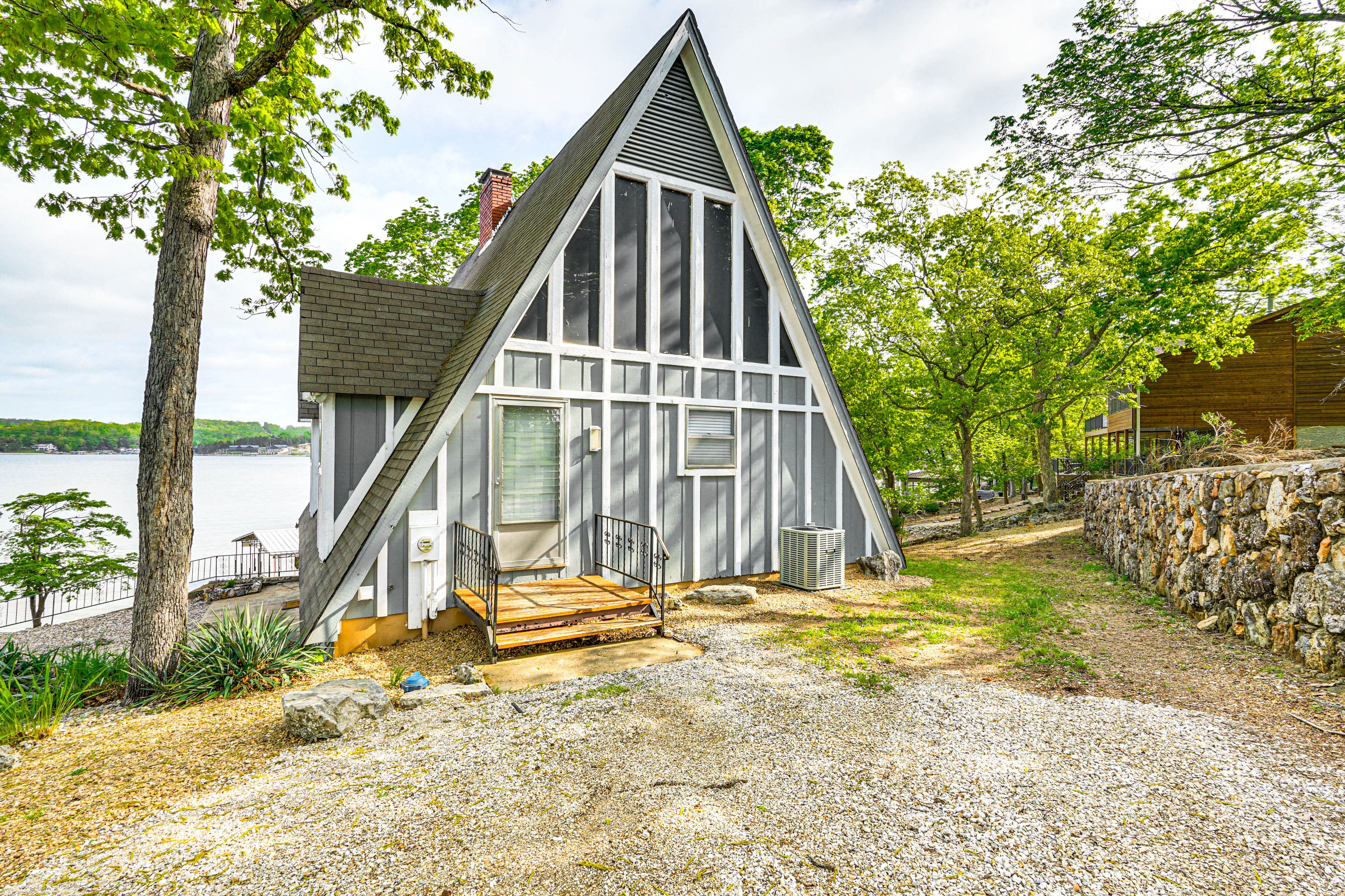 Exterior | Stairs Required for Full Indoor & Outdoor Access