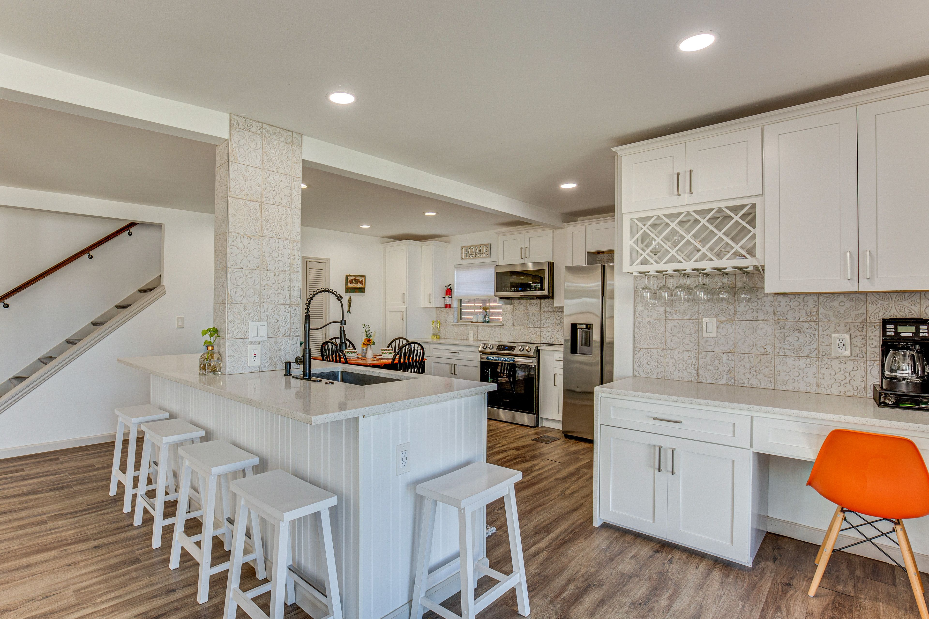 Kitchen | Cooking Basics | Island Seating | Drip Coffee Maker