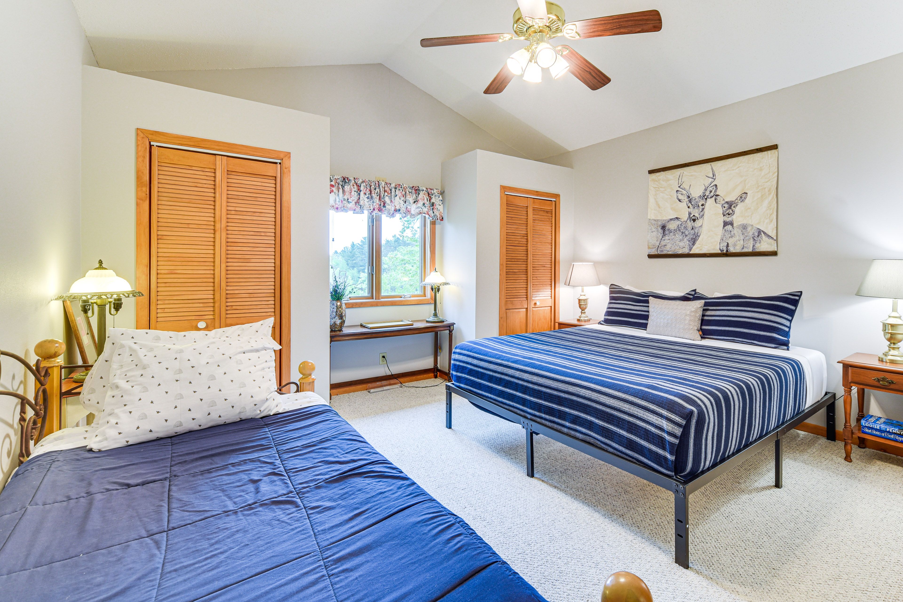 Bedroom 3 | King Bed | Twin Bed w/ Twin Trundle | Linens Provided | 2nd Floor