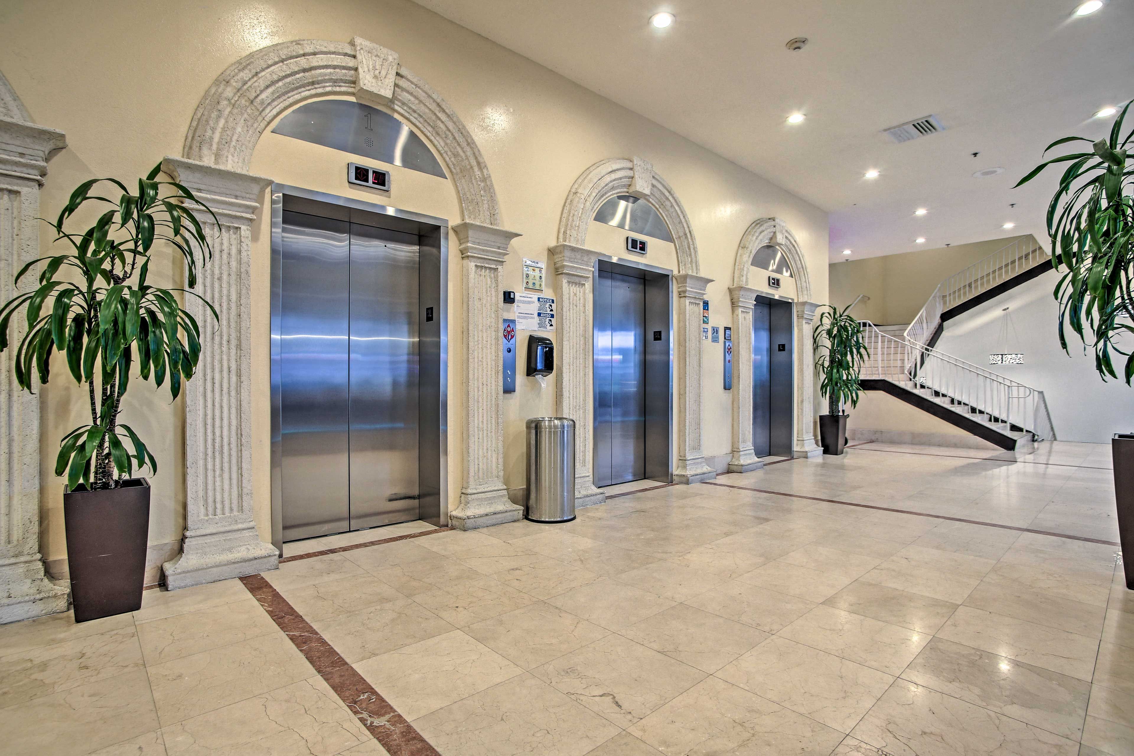Elevator Access | Parking | Complex Garage (1 Vehicle, Valet Only)