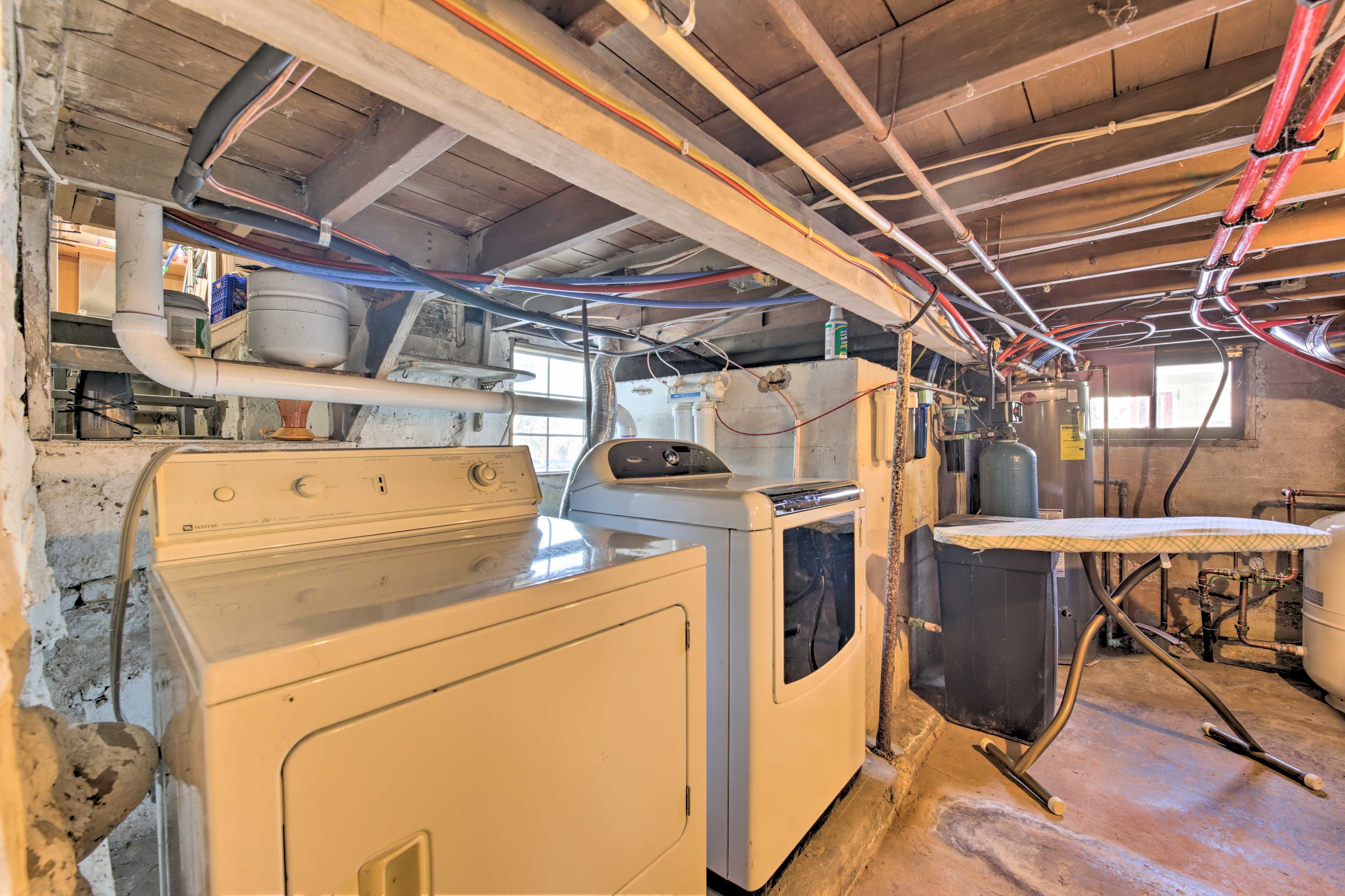 In-Unit Laundry | Basement | Iron + Board