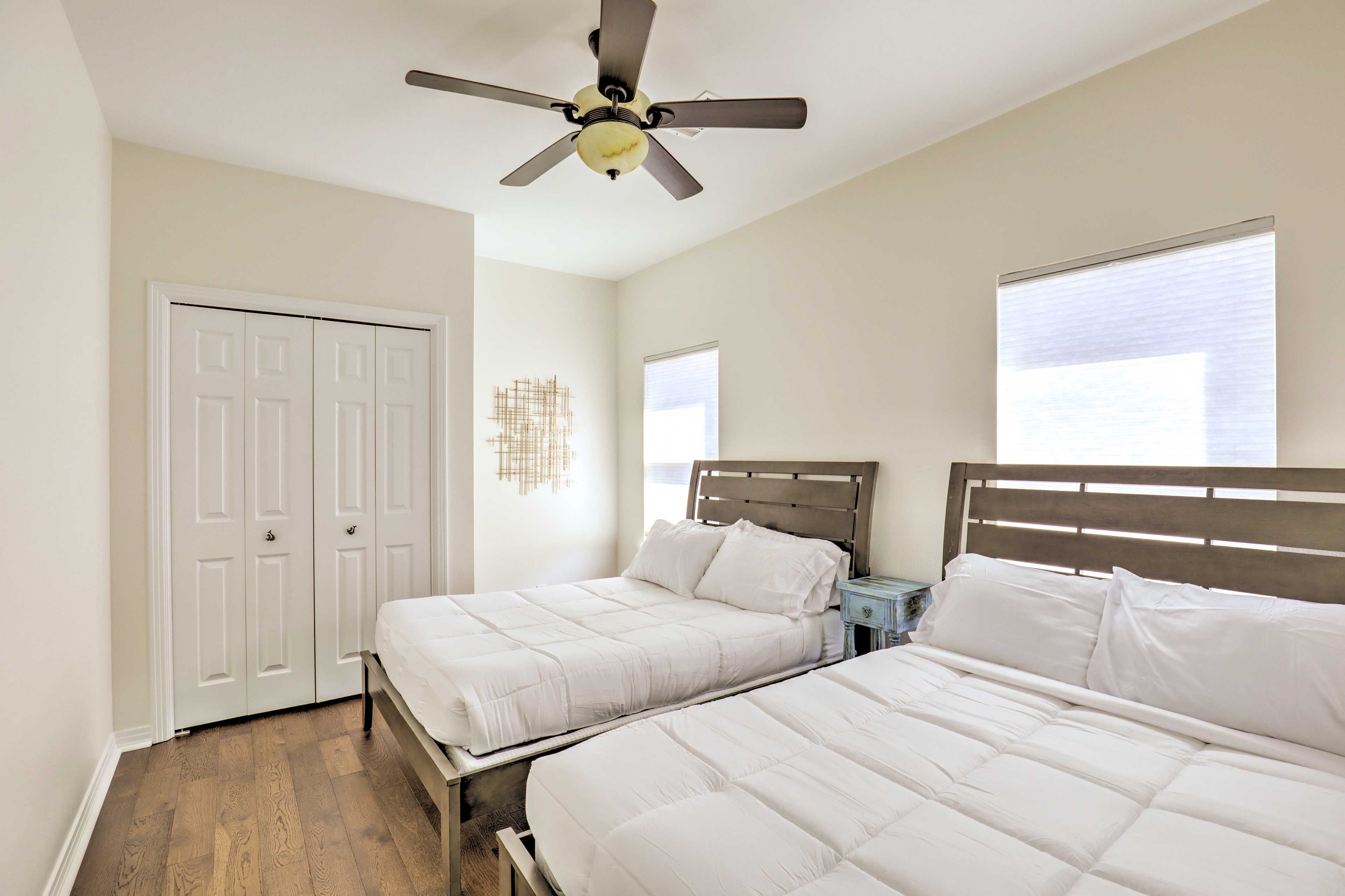 Bedroom 3 | 2 Full Beds | 2nd Floor