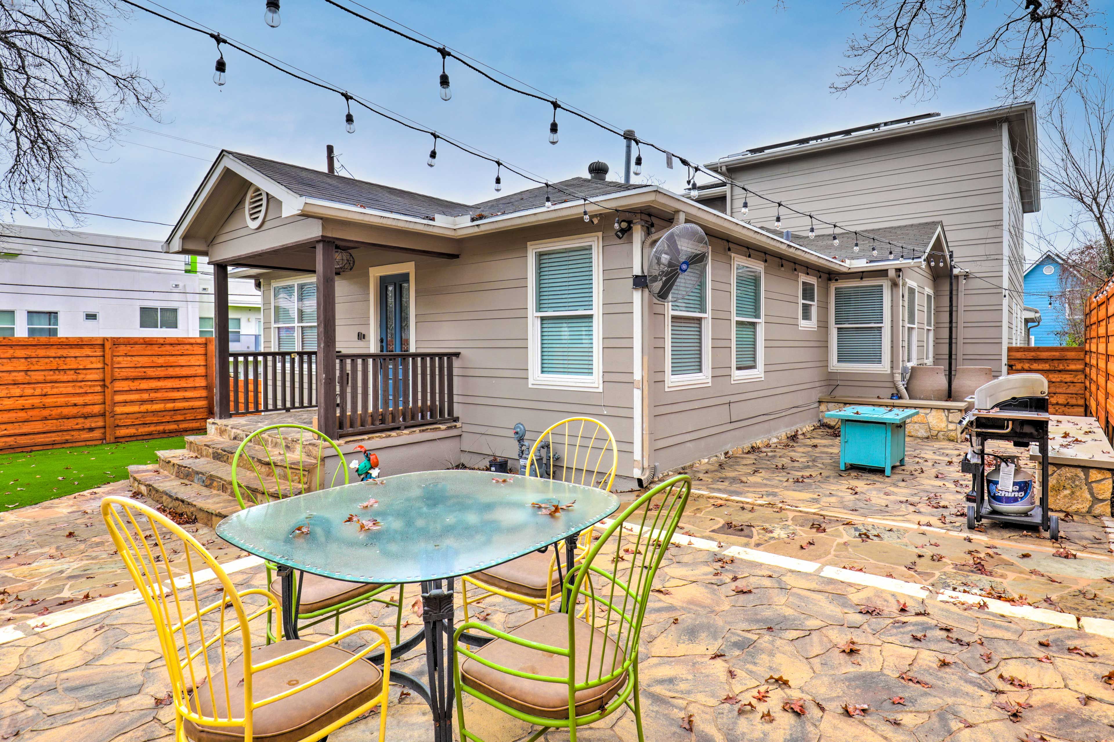 House Exterior | Furnished Patio | Gas Grill