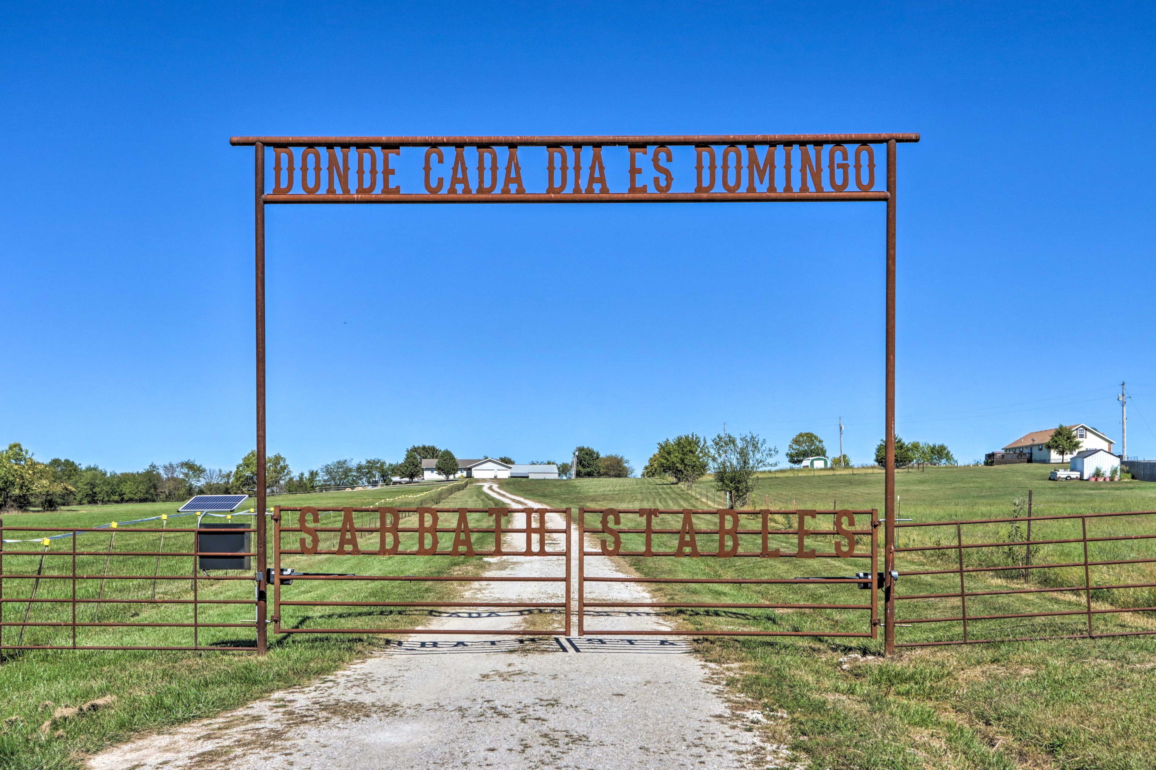 Pasture Entrance