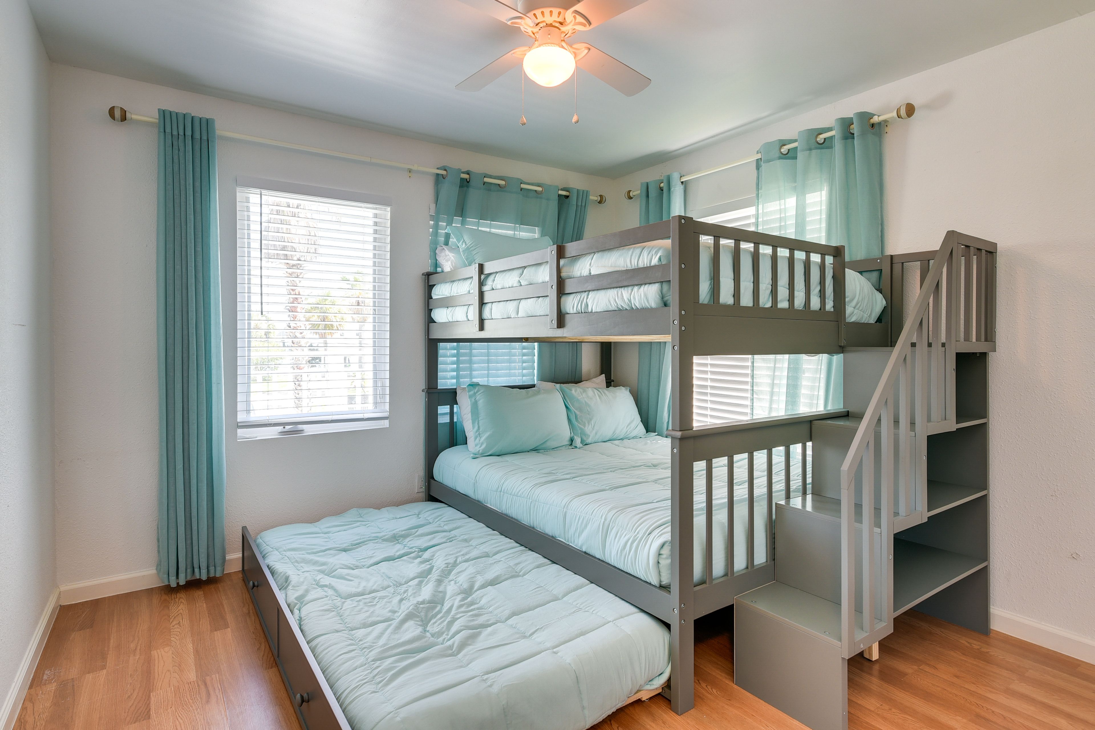 Bedroom 2 | Full Bunk Bed w/ Twin Trundle | Upper Level
