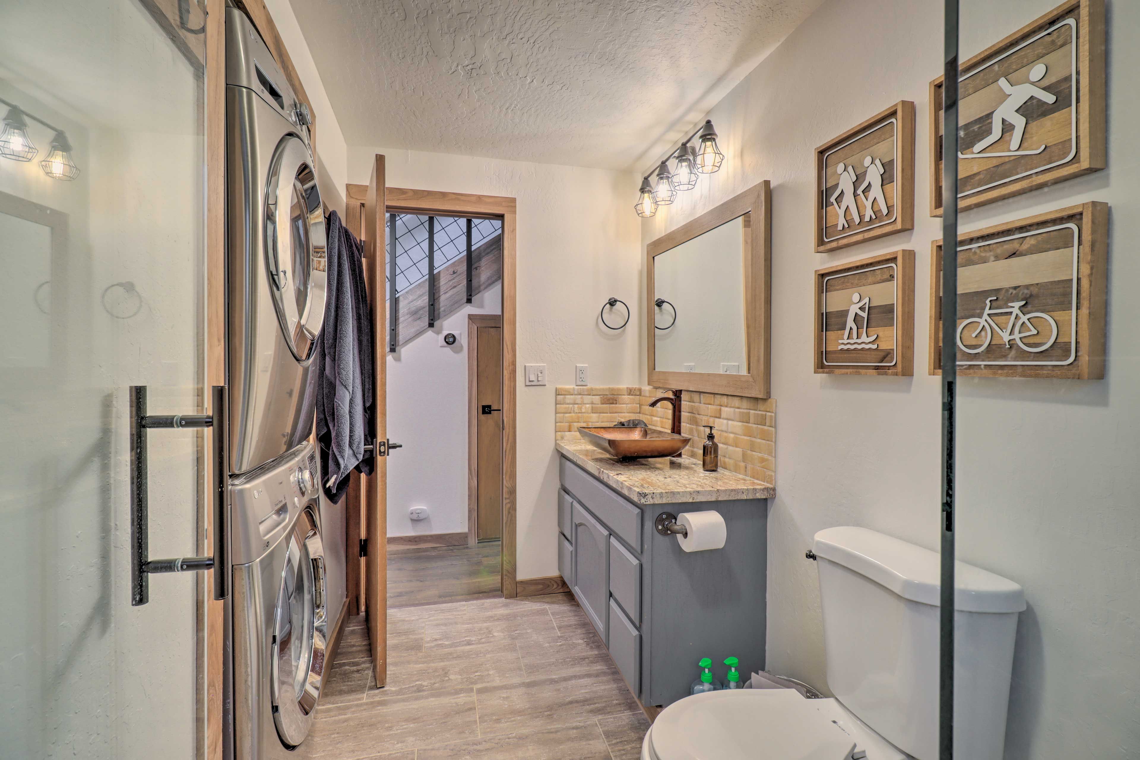 Full Bathroom | At-Home Laundry
