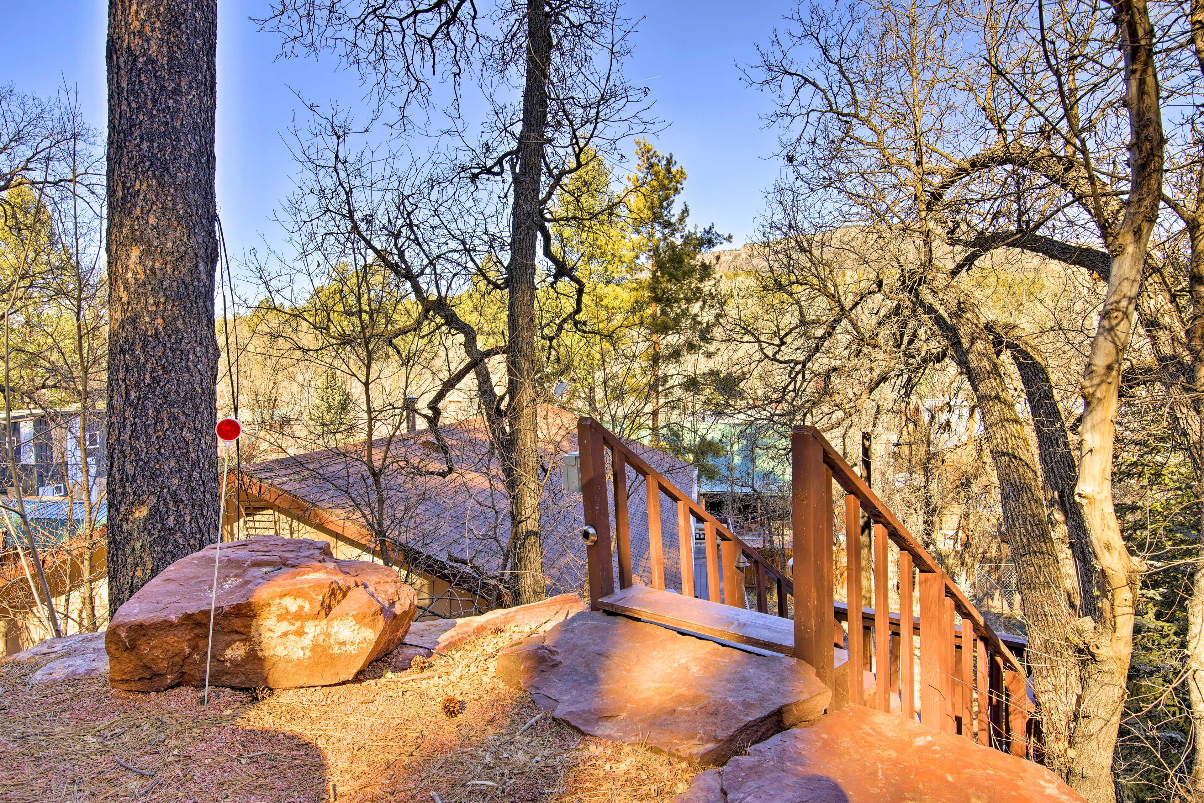 Stairs Required for Access to Cabin