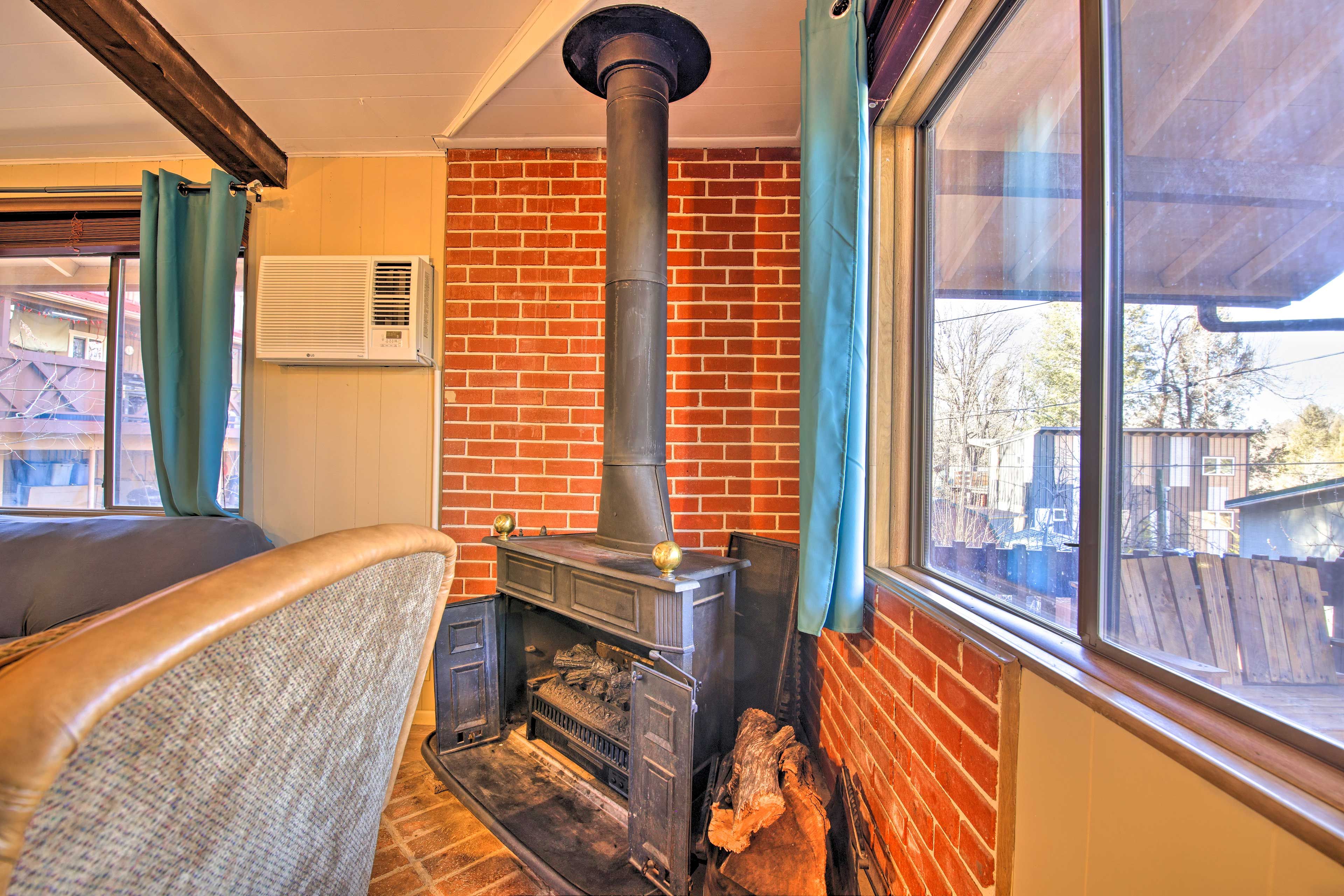 Living Room | Wood-Burning Stove