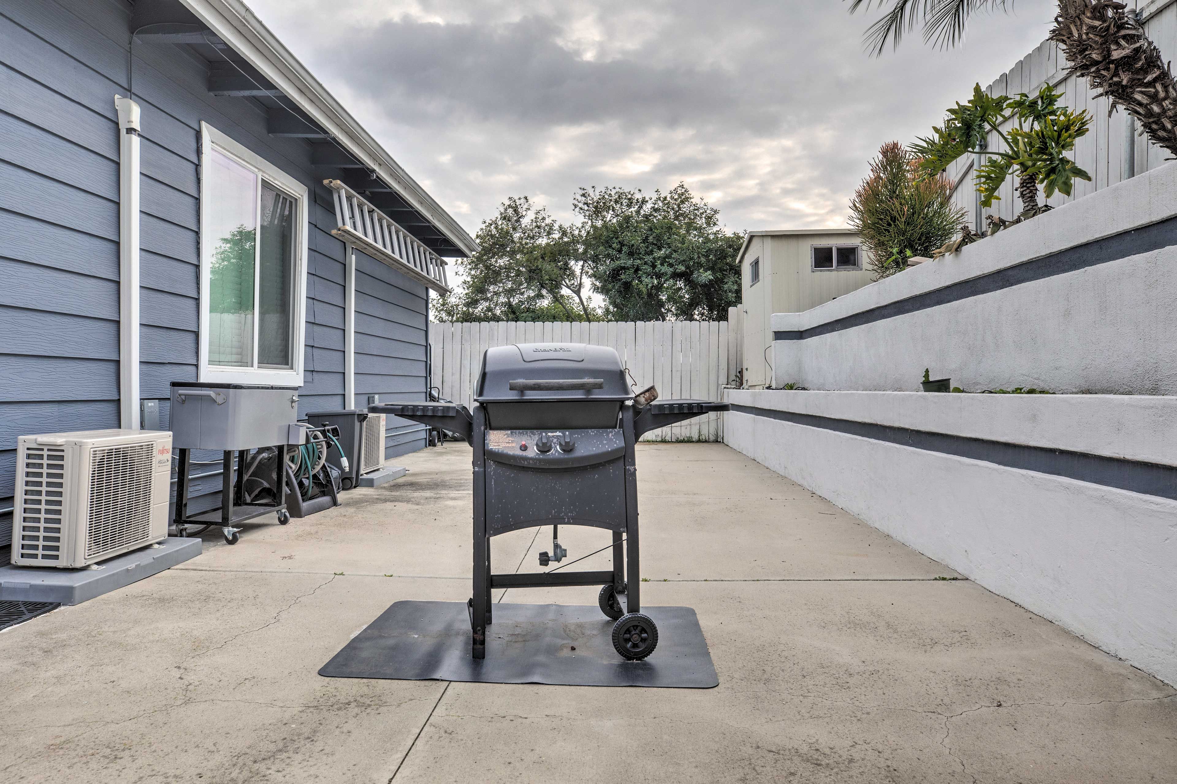 Gas Grill (Propane Not Provided)